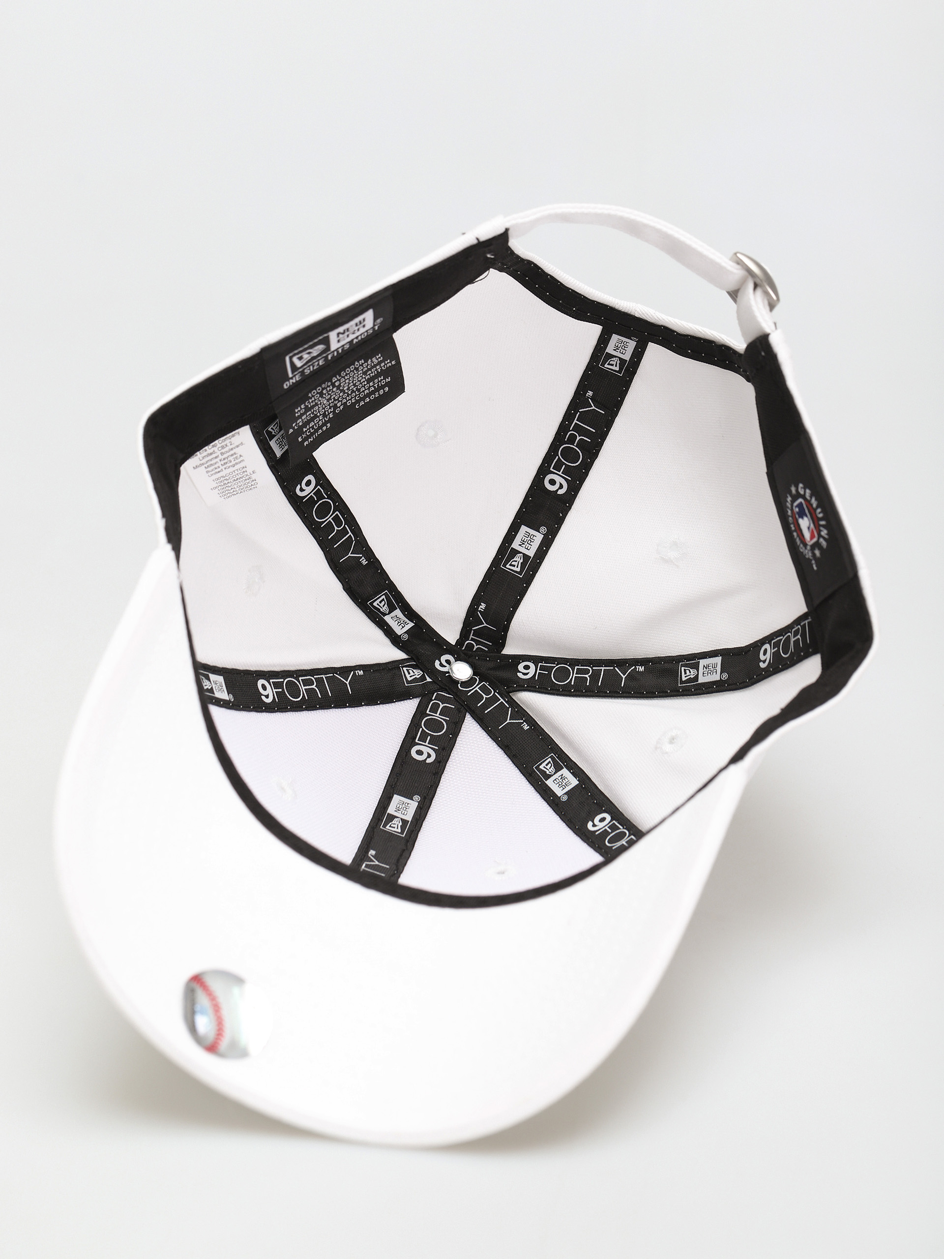 New Era League Essential 9Forty New York Yankees Baseball sapka (white)