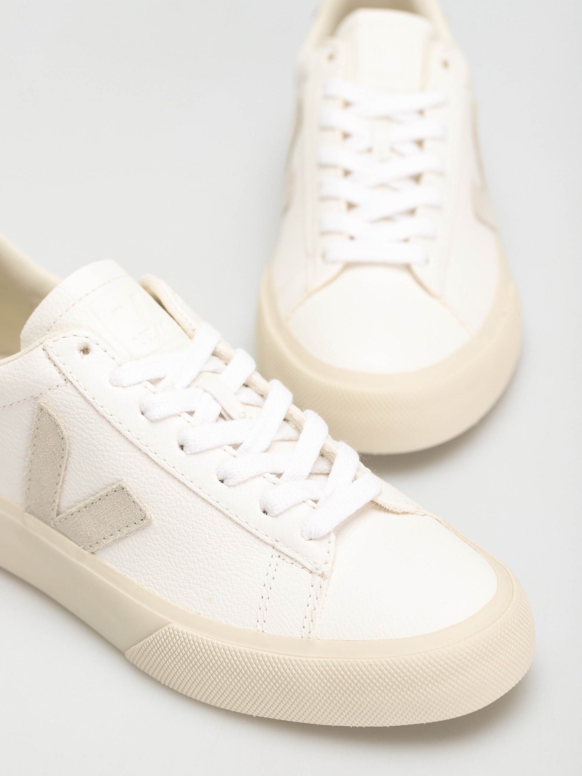 Veja Campo Cipők Wmn (extra white natural suede)