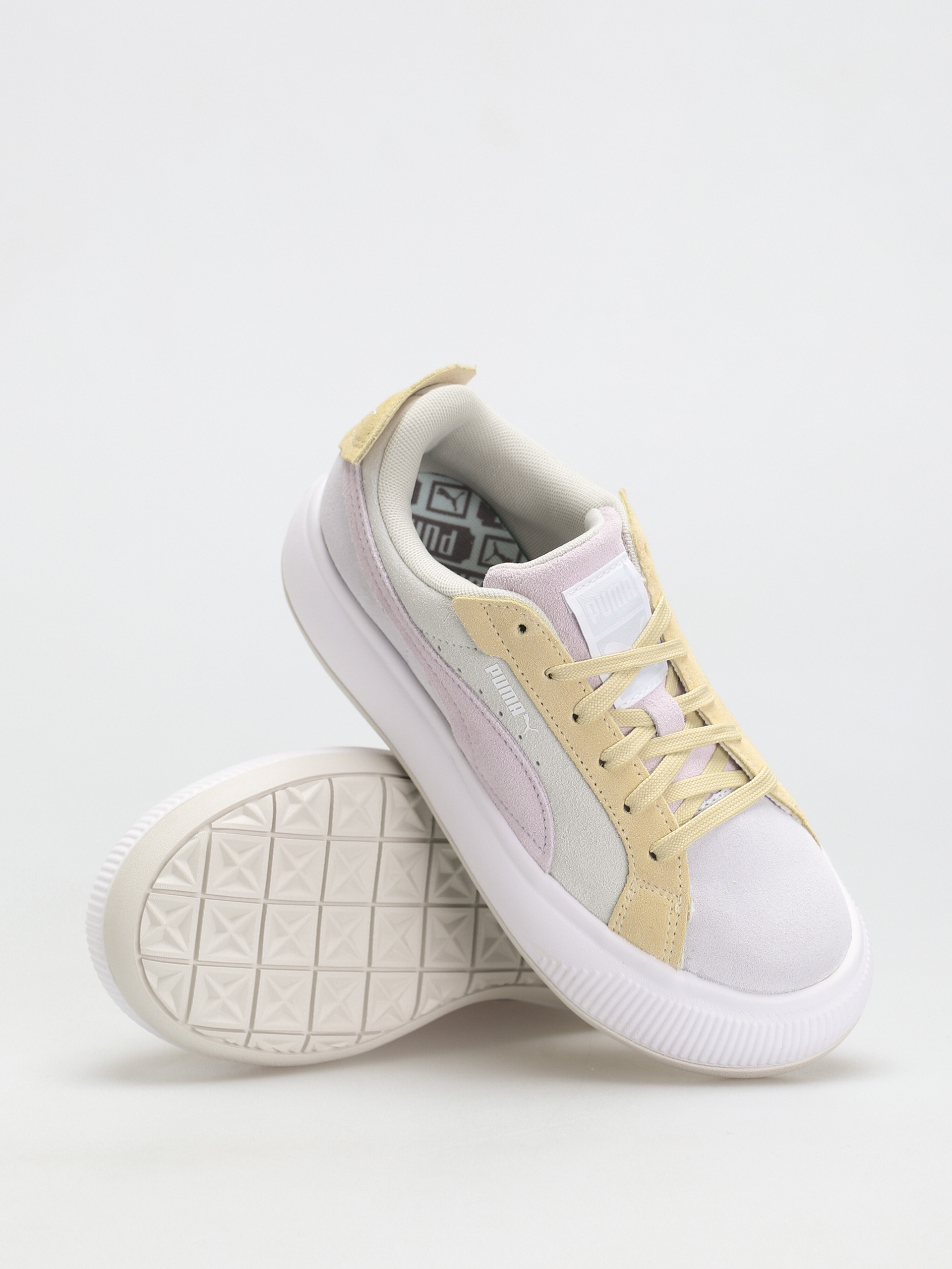 Puma Suede Mayu Raw Cipők Wmn (ice flow/puma white)