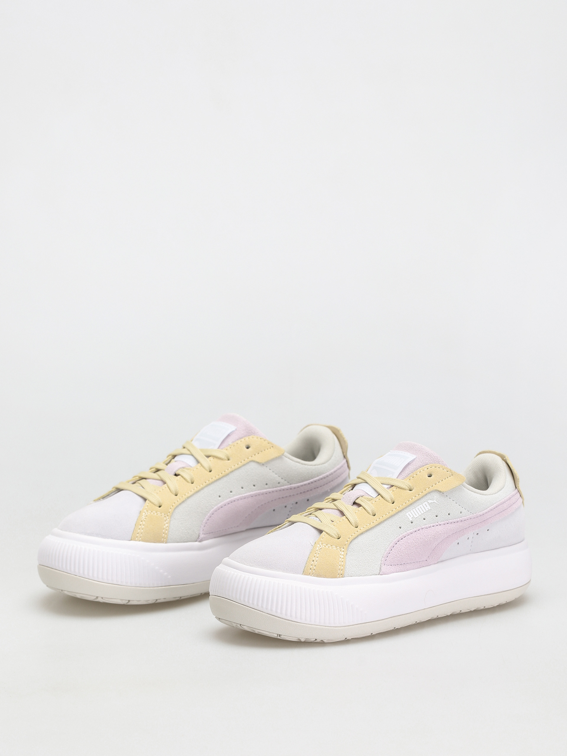 Puma Suede Mayu Raw Cipők Wmn (ice flow/puma white)