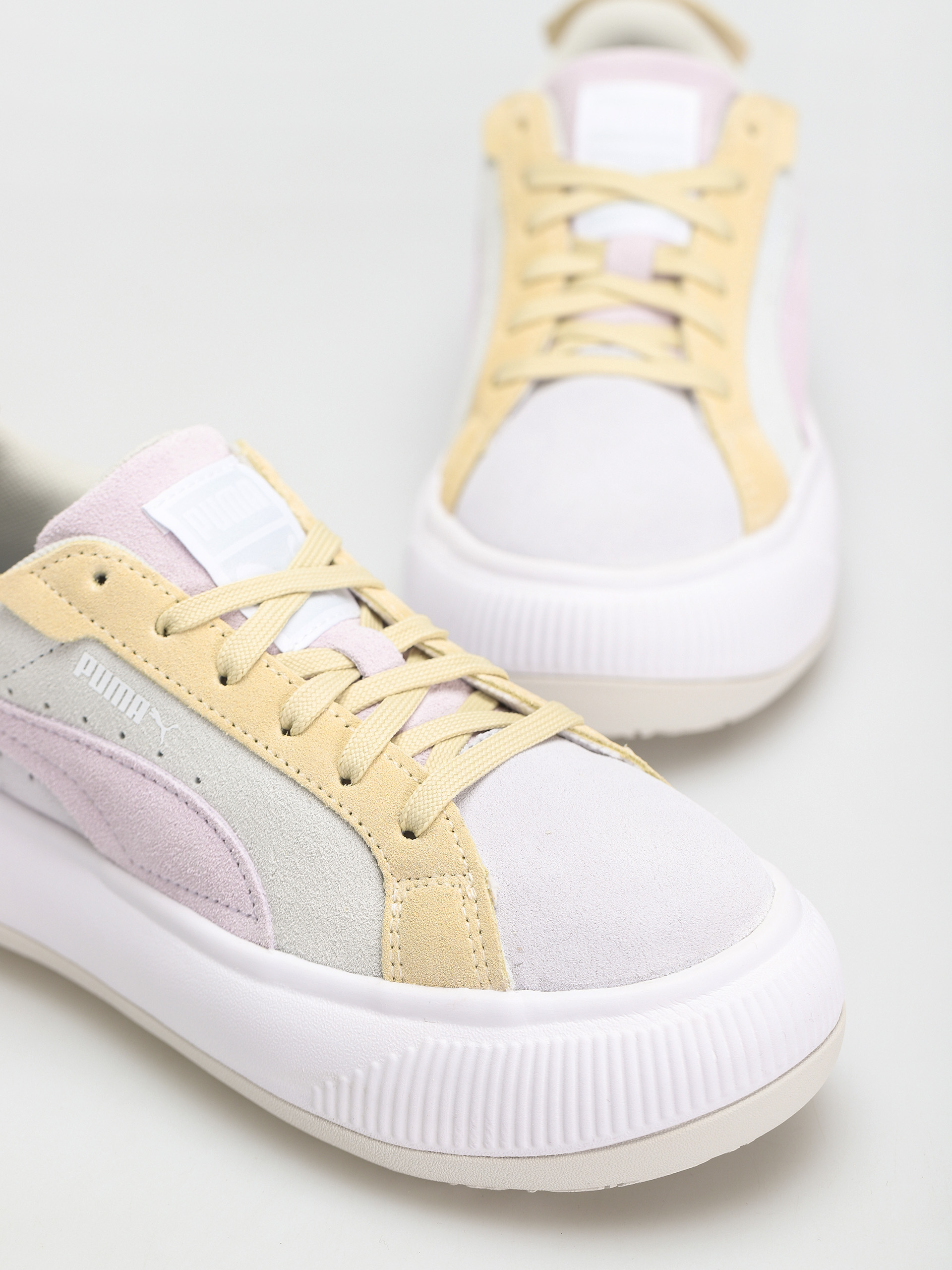 Puma Suede Mayu Raw Cipők Wmn (ice flow/puma white)