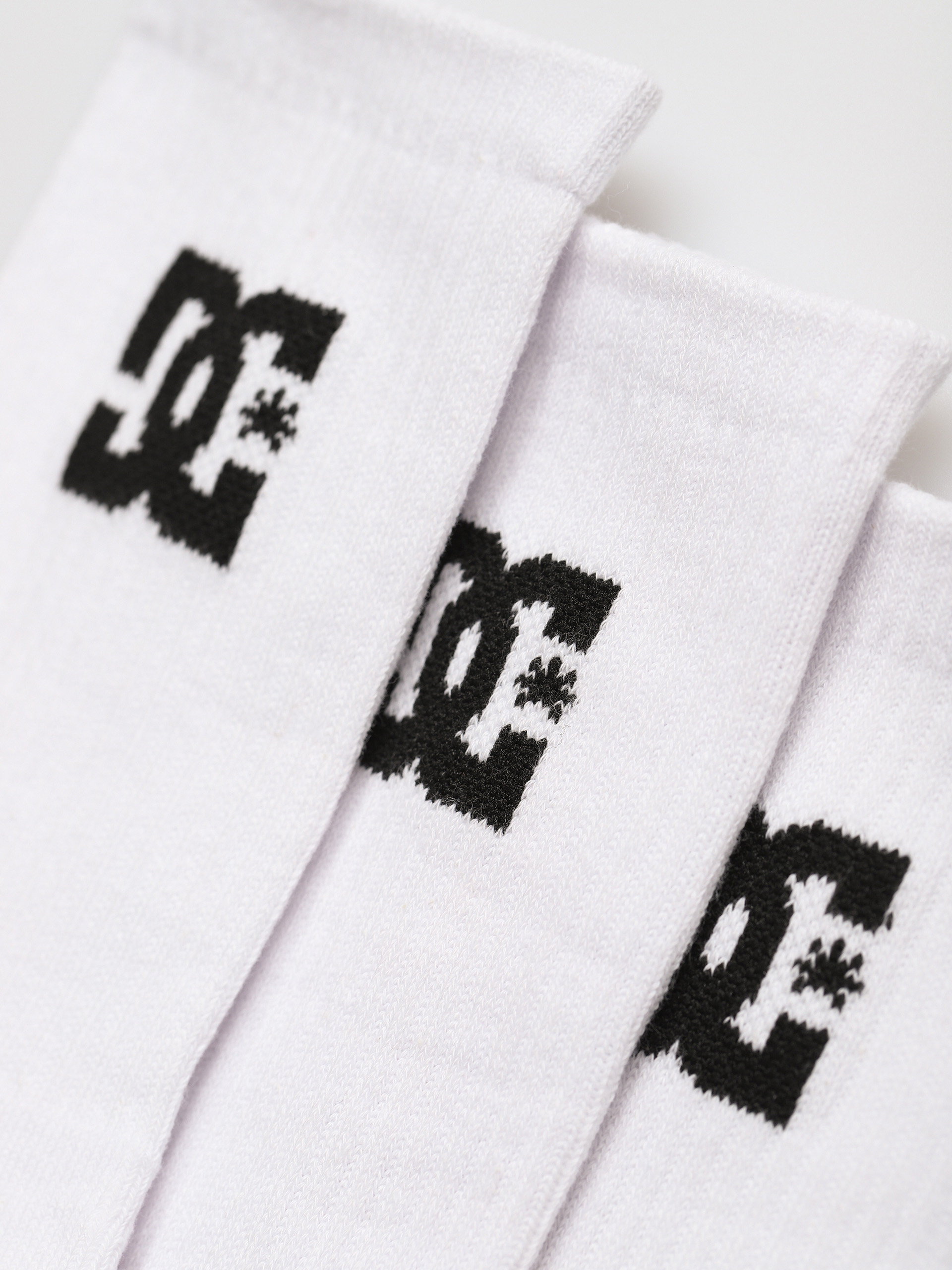 DC Spp Crew 3Pk Zokni (snow white)