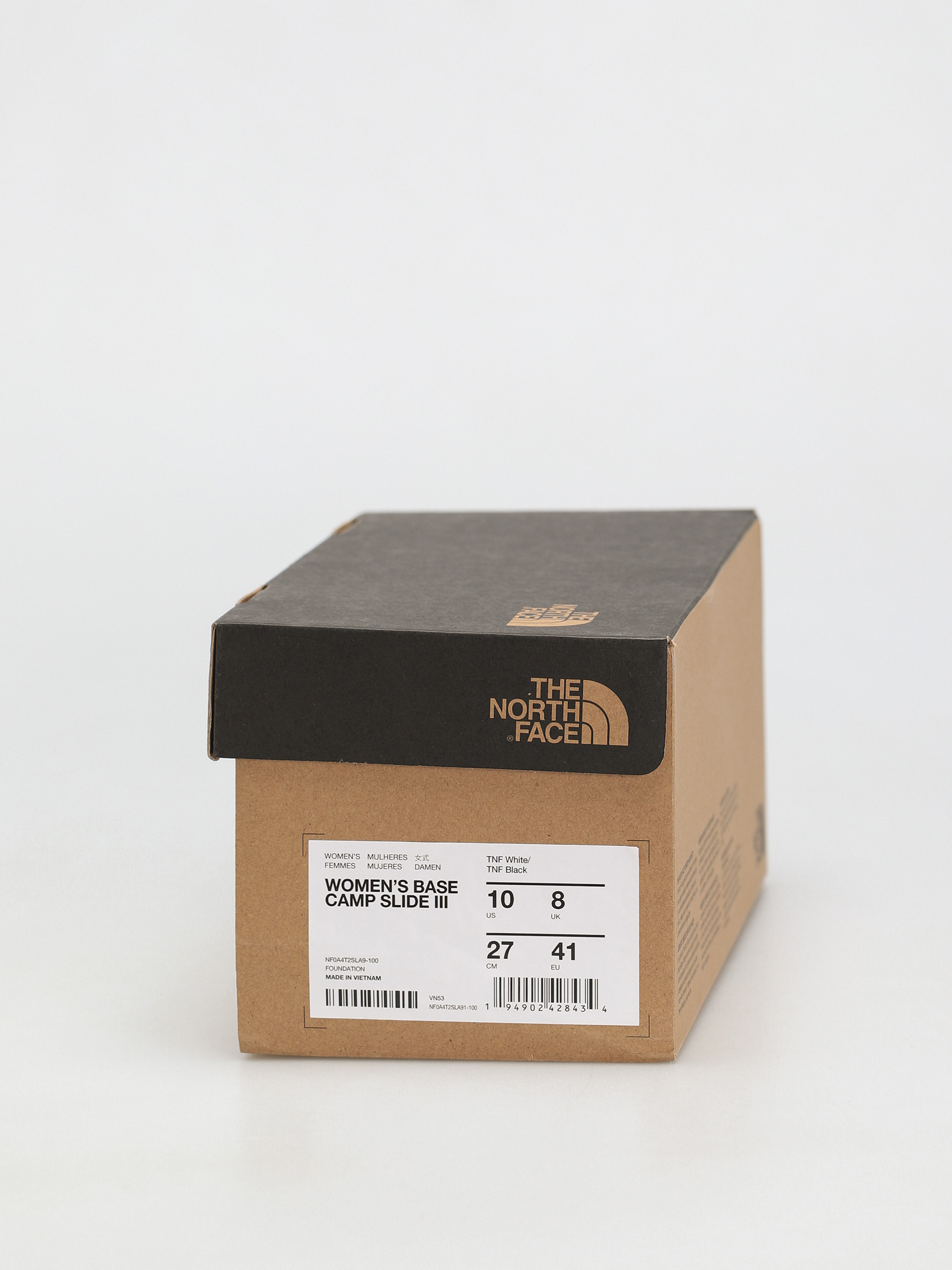 The North Face Base Camp Slide III Flip-flop papucsok Wmn (tnf white/tnf black)