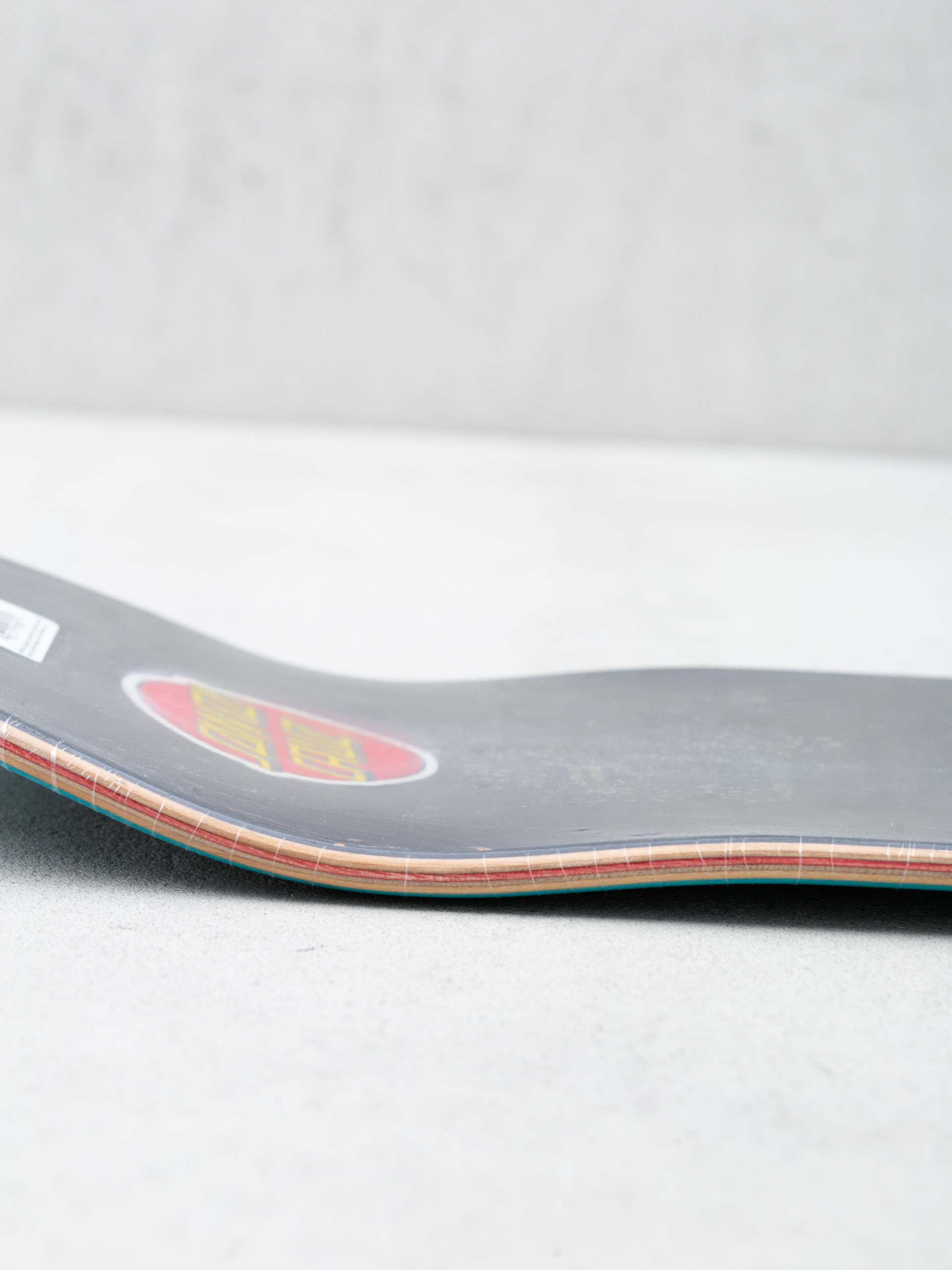 Santa Cruz Classic Dot Gördeszka lap (teal/red)