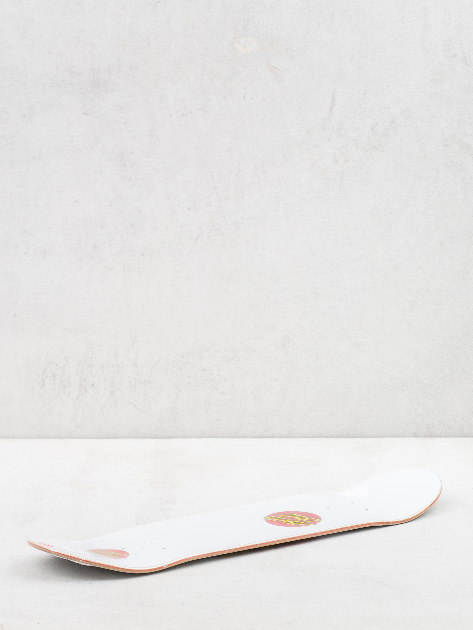 Santa Cruz Classic Dot Gördeszka lap (white/red)