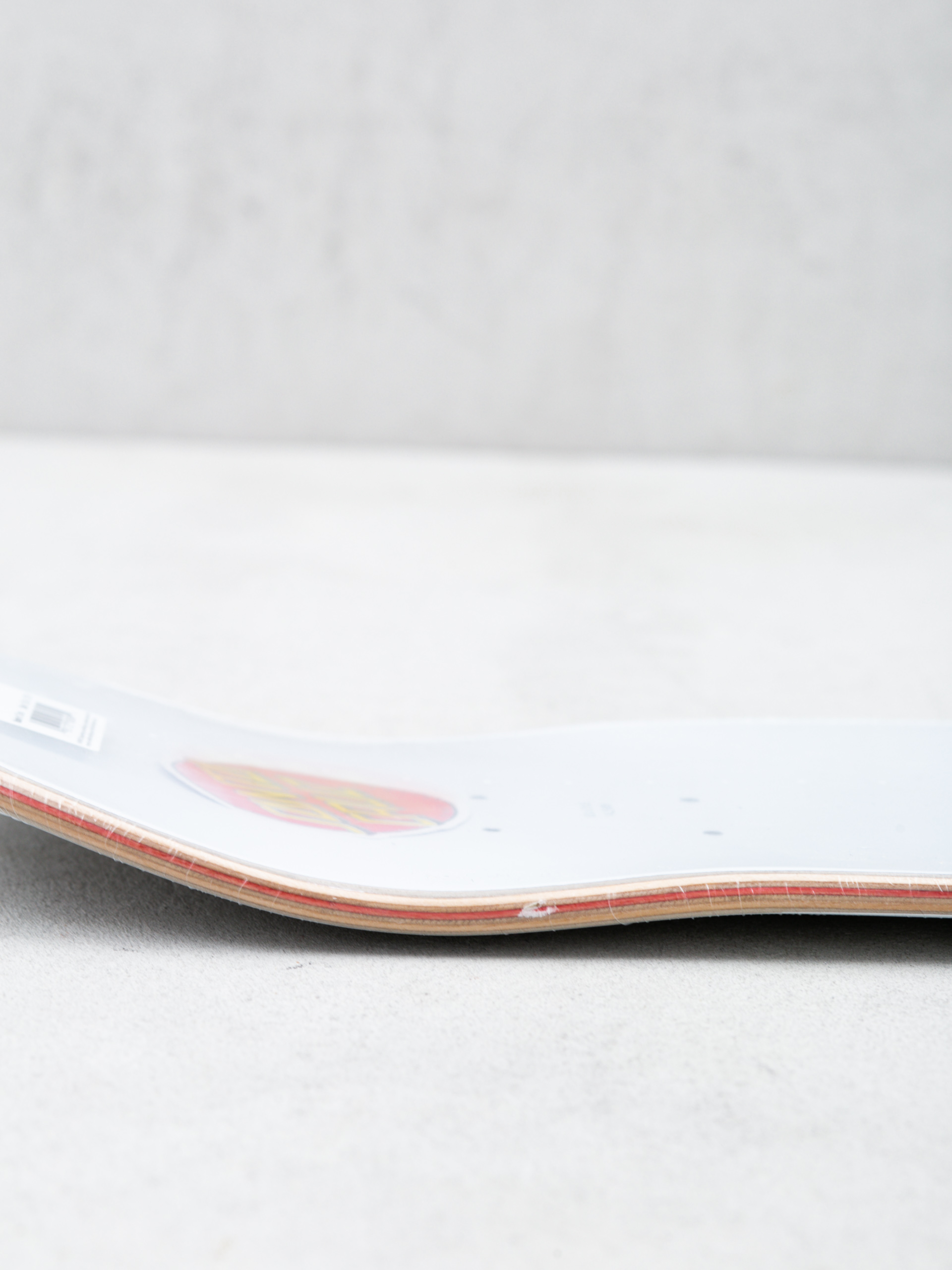 Santa Cruz Classic Dot Gördeszka lap (white/red)