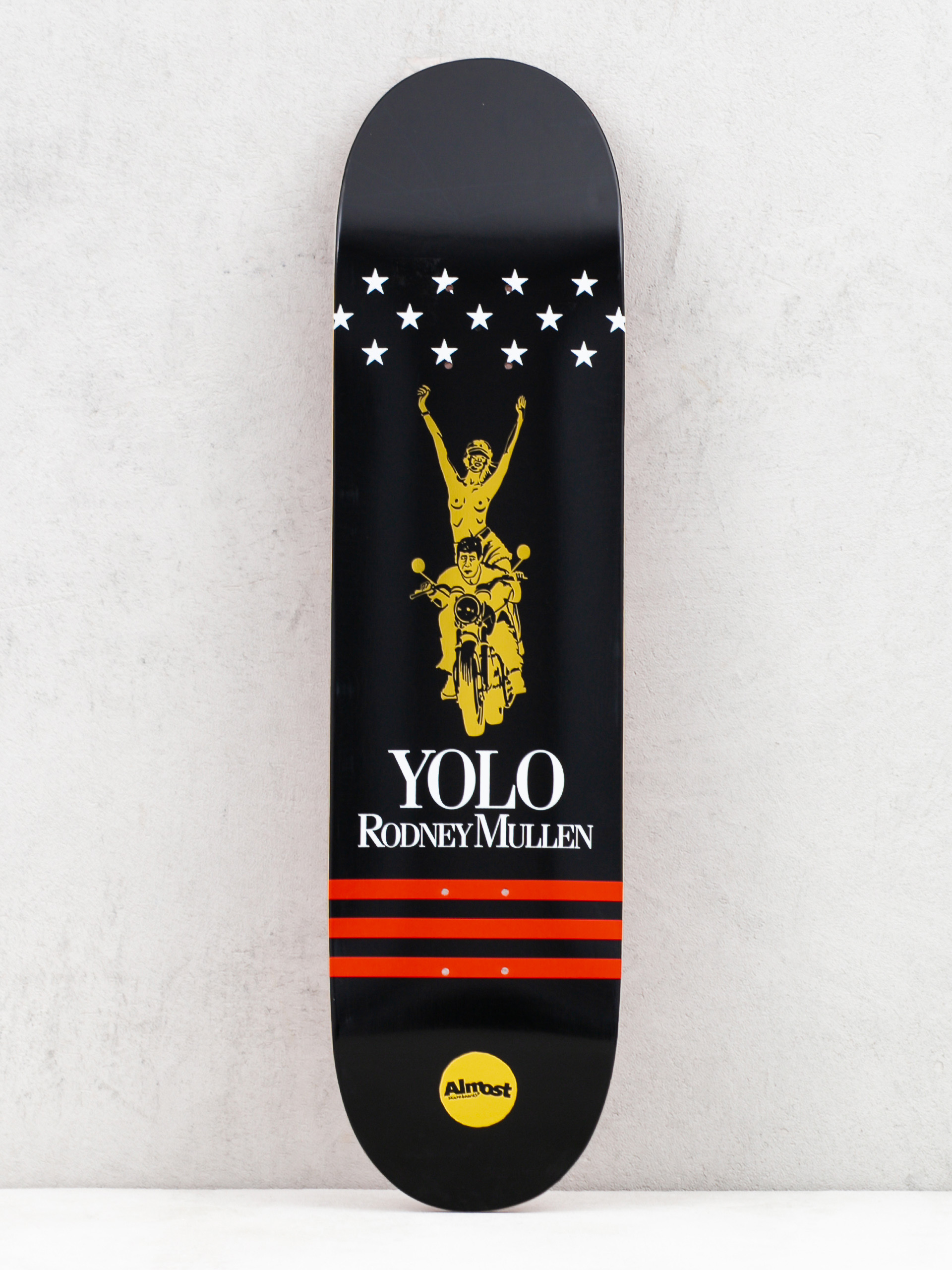 Almost Mullen Luxury Super Sap R7 Gördeszka lap (black)