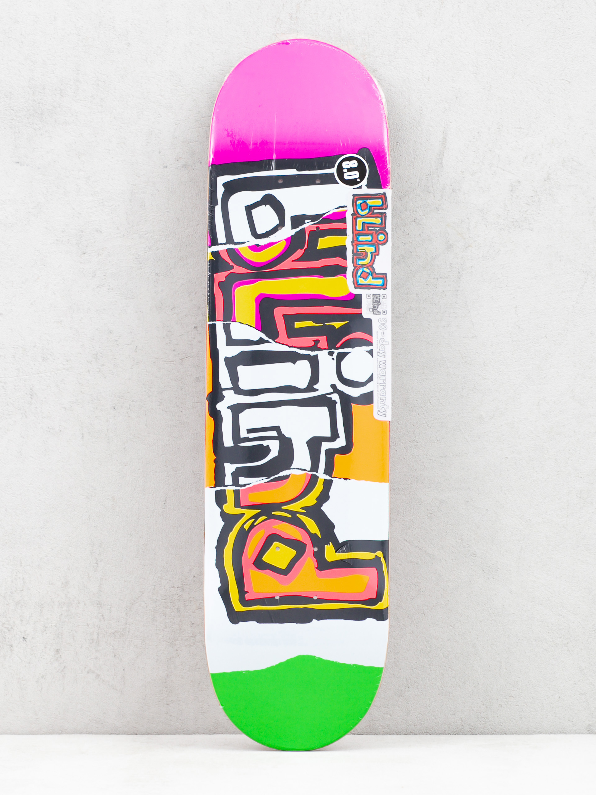 Blind Og Ripped Hyb Gördeszka lap (multi neon)