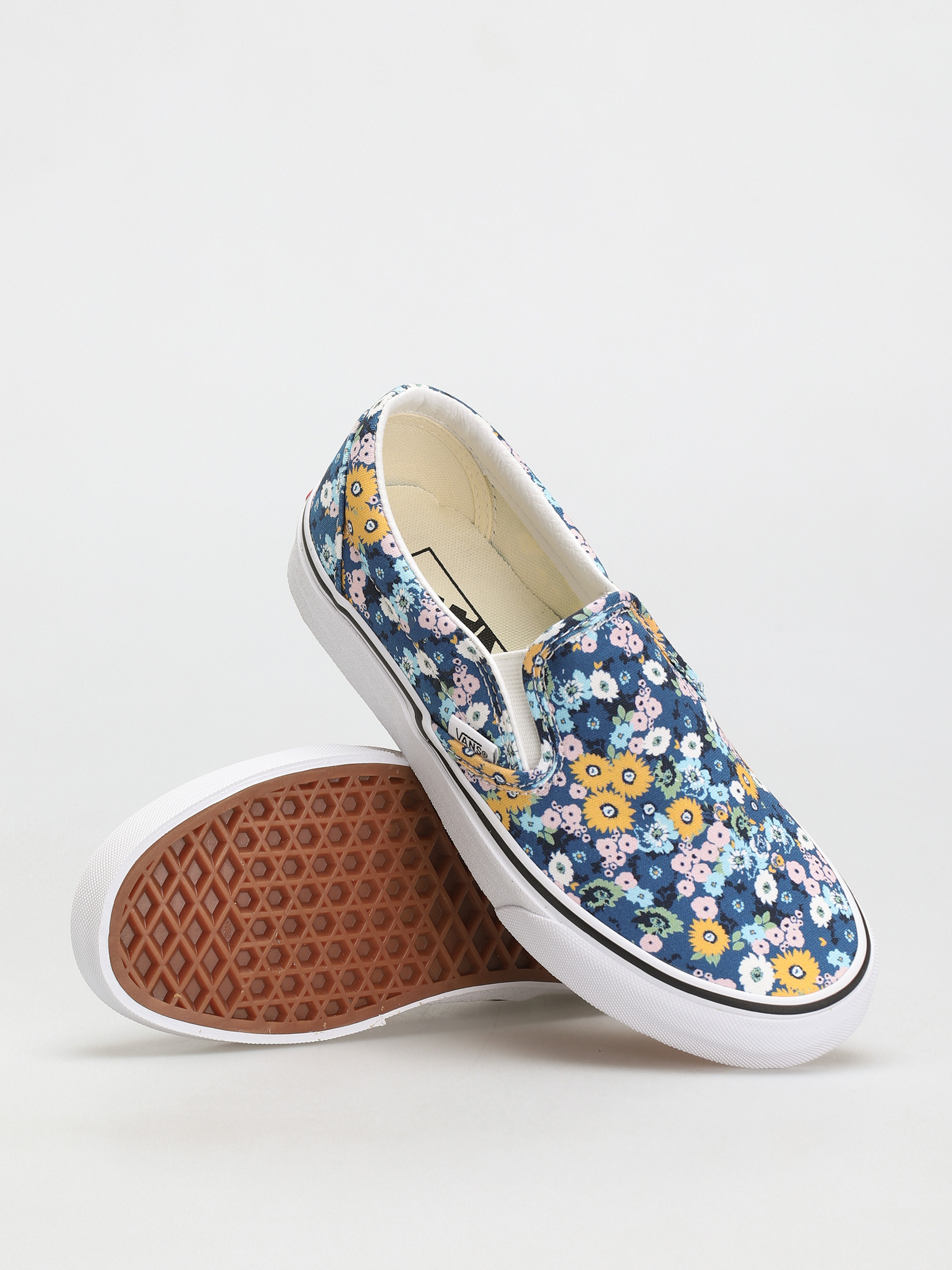 Vans Classic Slip On Cipők (floral/true navy/multi)