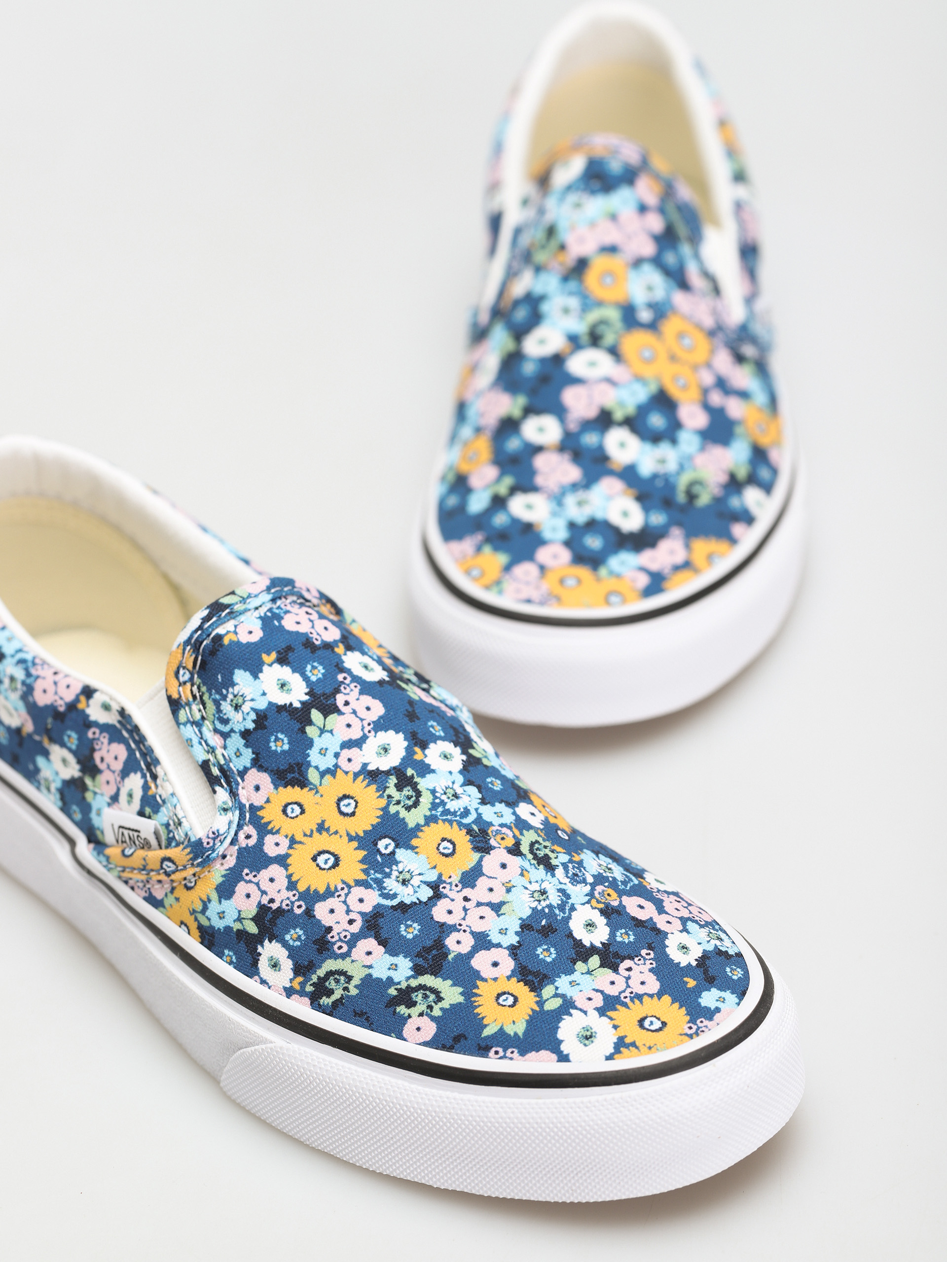 Vans Classic Slip On Cipők (floral/true navy/multi)