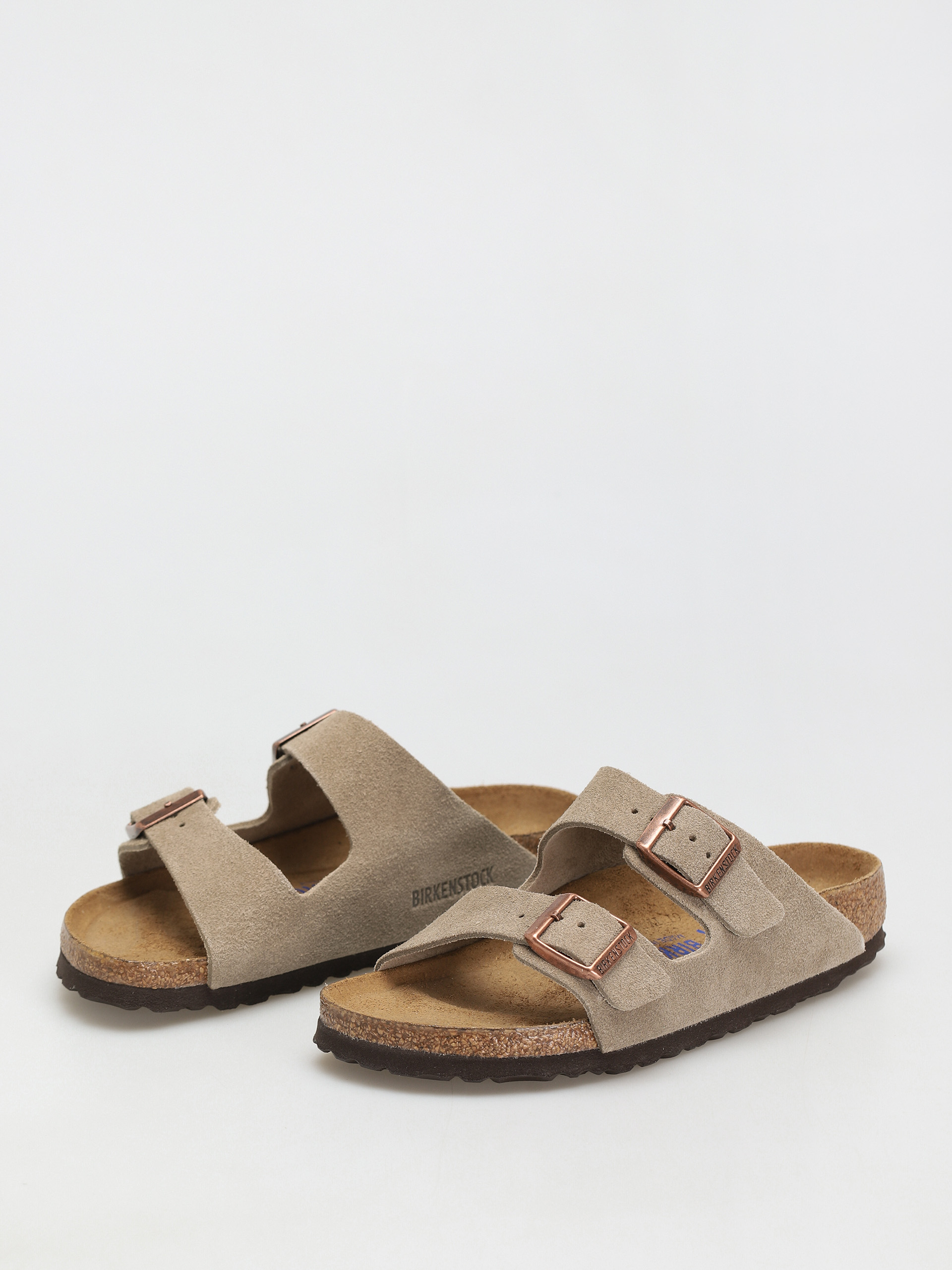 Birkenstock Arizona Sfb Narrow Flip-flop papucsok Wmn (taupe suede leather)