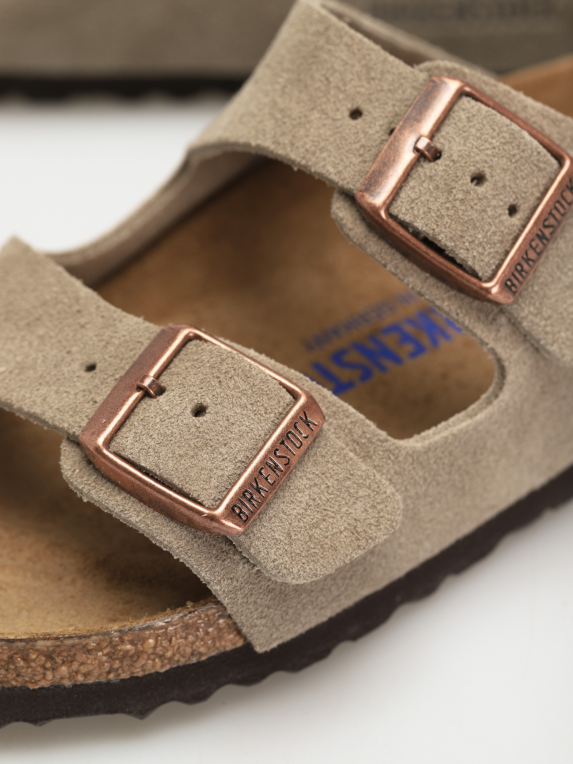 Birkenstock Arizona Sfb Narrow Flip-flop papucsok Wmn (taupe suede leather)