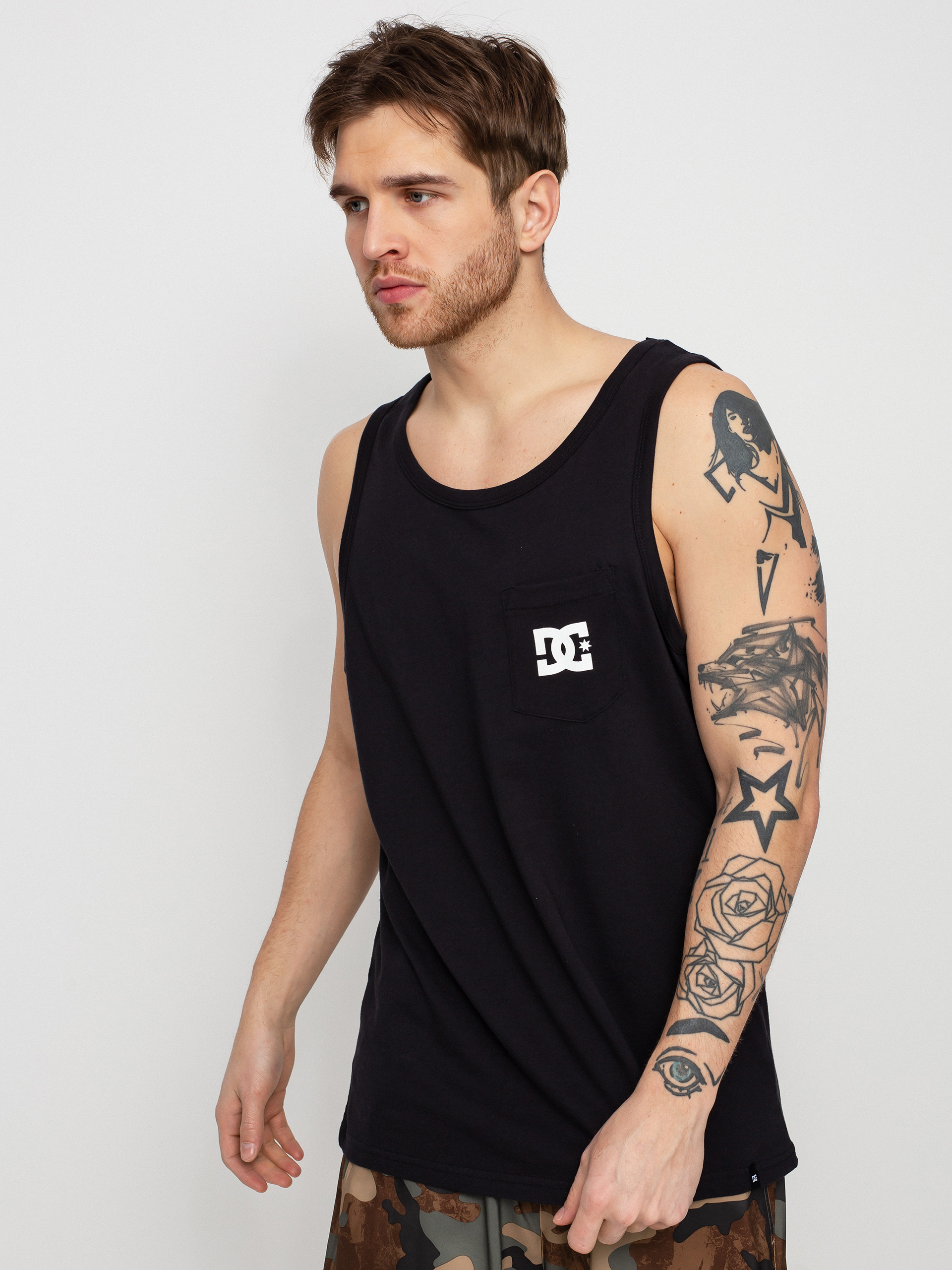 DC Star póló (black)