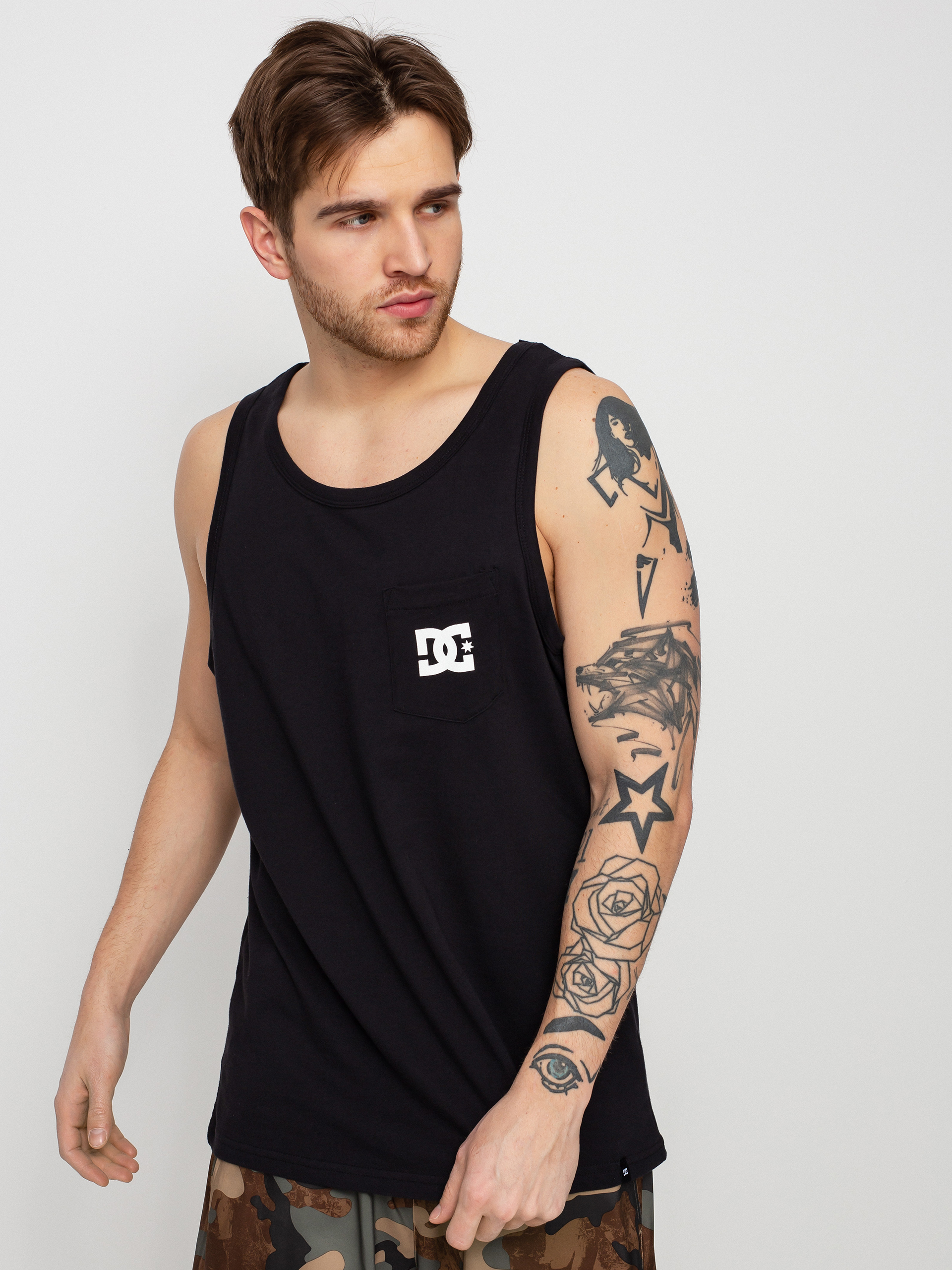 DC Star póló (black)