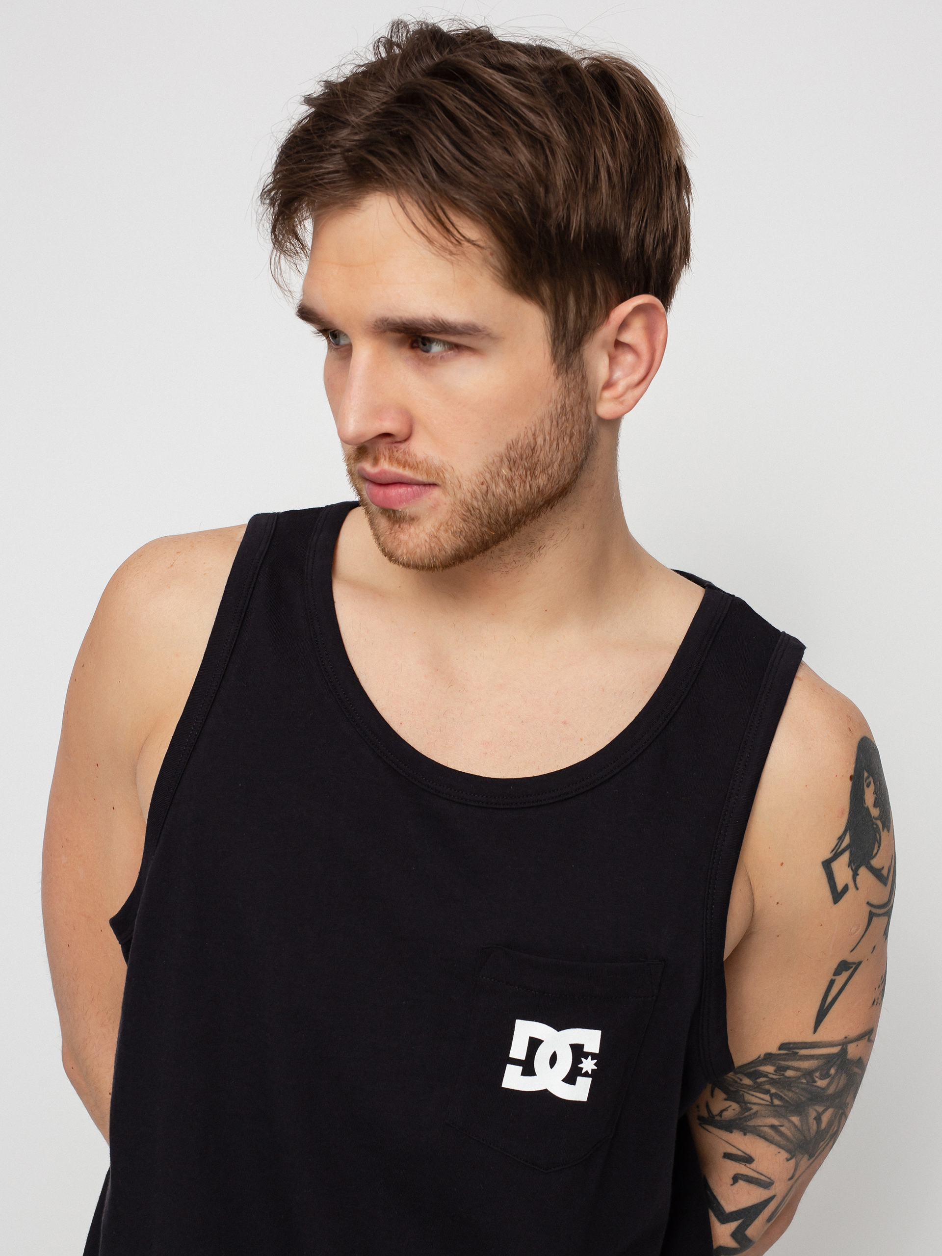 DC Star póló (black)