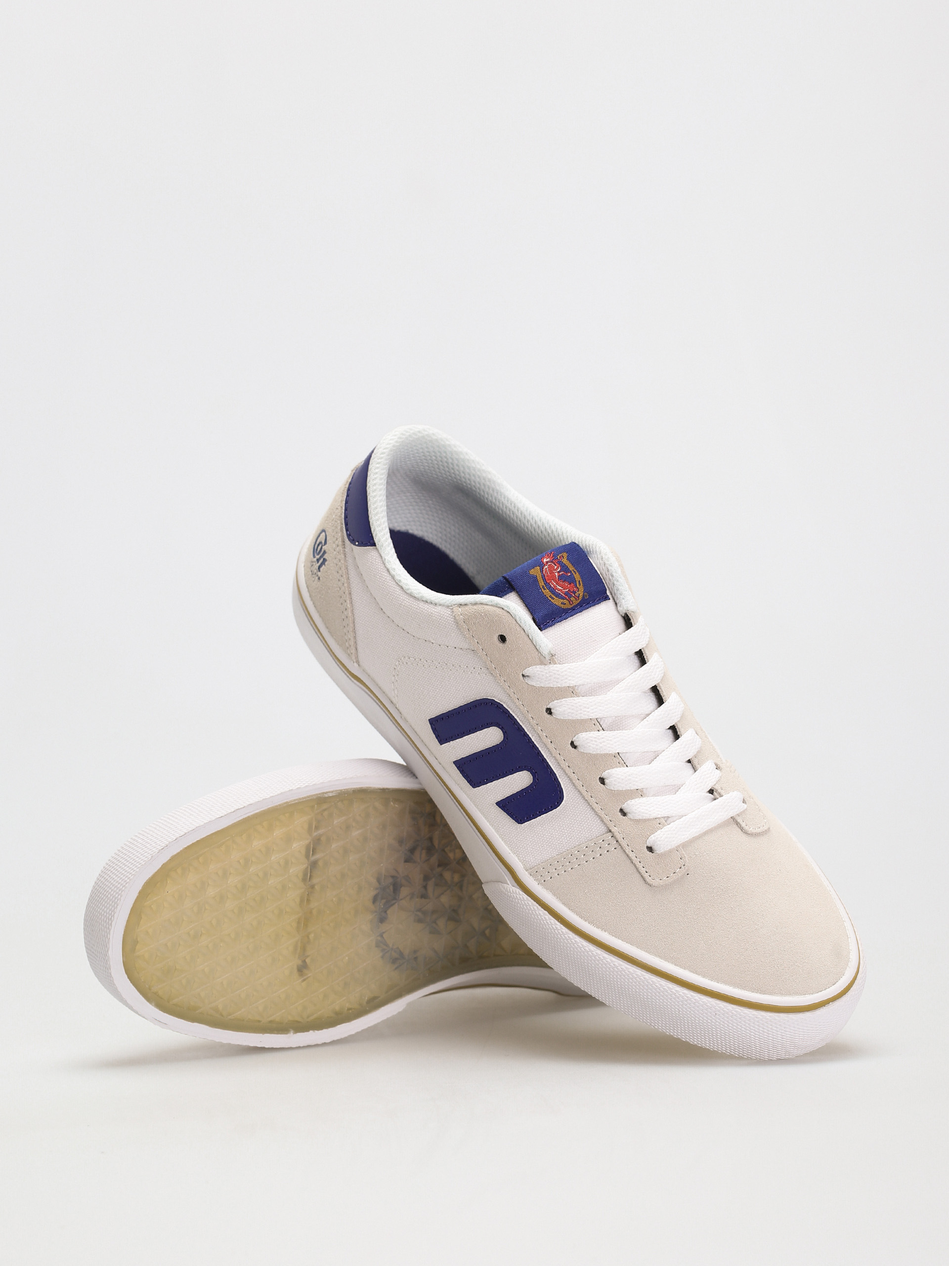 Etnies Calli Vulc X Colt 45 Cipők (white/navy/gold)