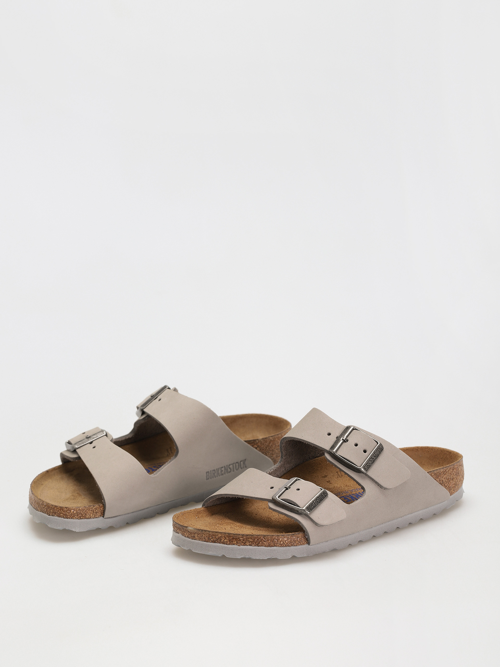 Birkenstock Arizona Sfb Narrow Flip-flop papucsok Wmn (dove gray nubuk leather)