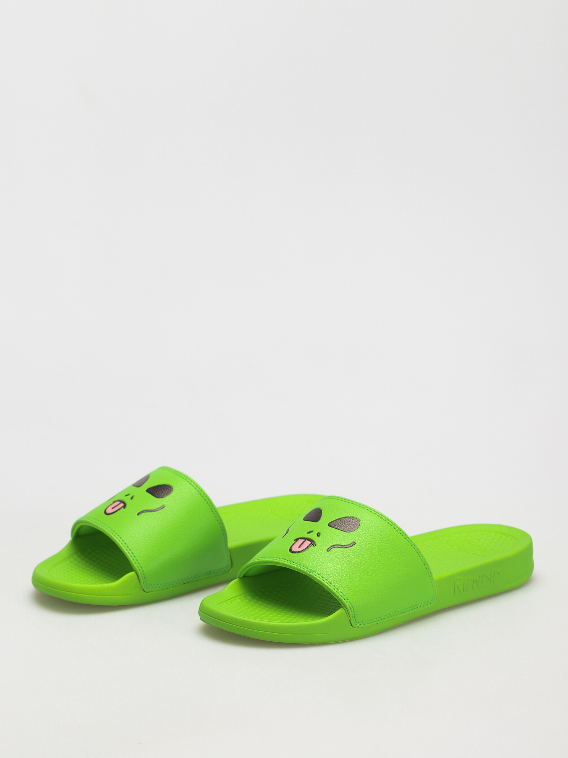 RipNDip Lord Alien Face Flip-flop papucsok (green)