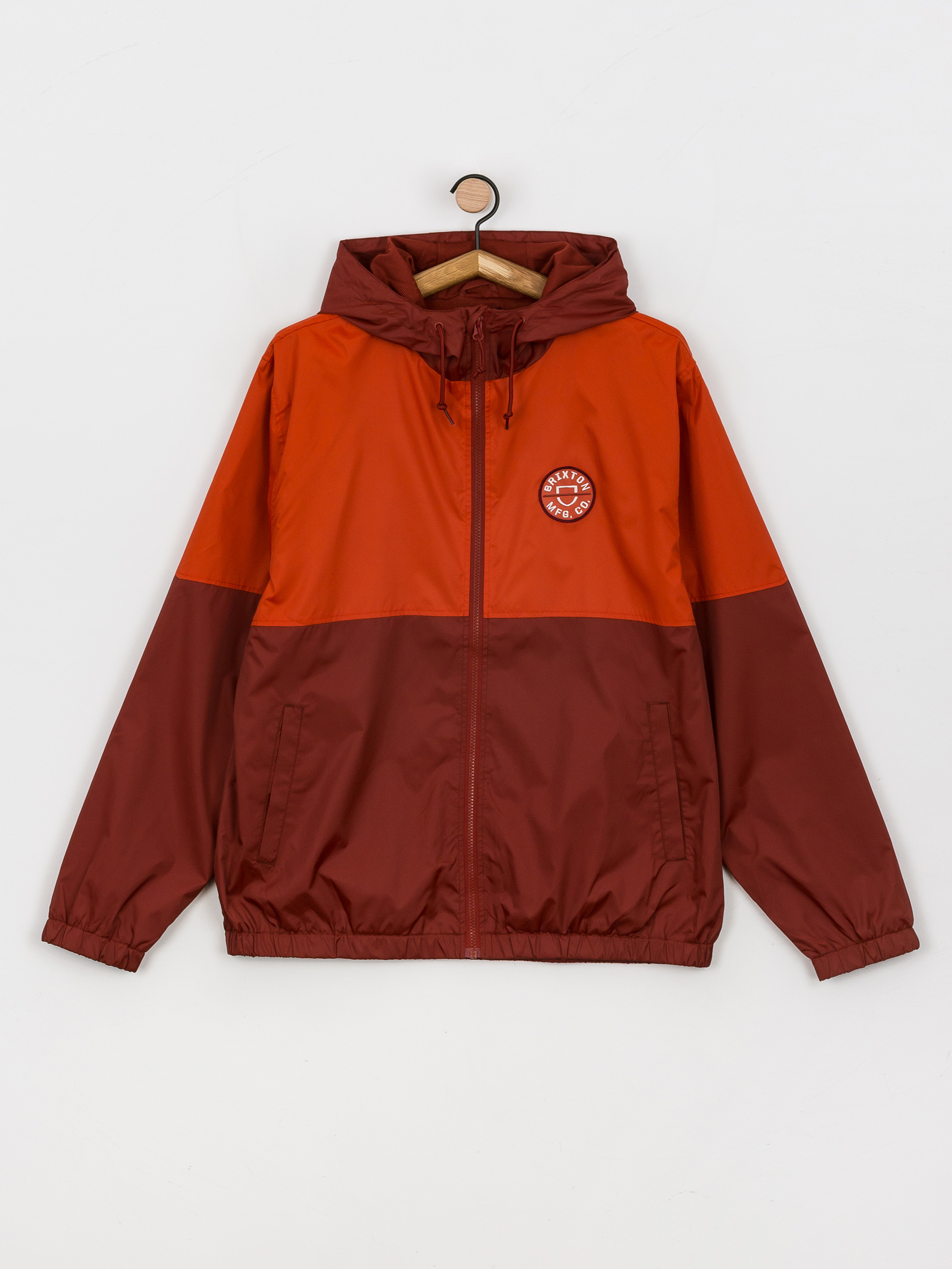 Brixton Claxton Crest Lw Zip HD Dzseki (phoenix orange/dark brick)