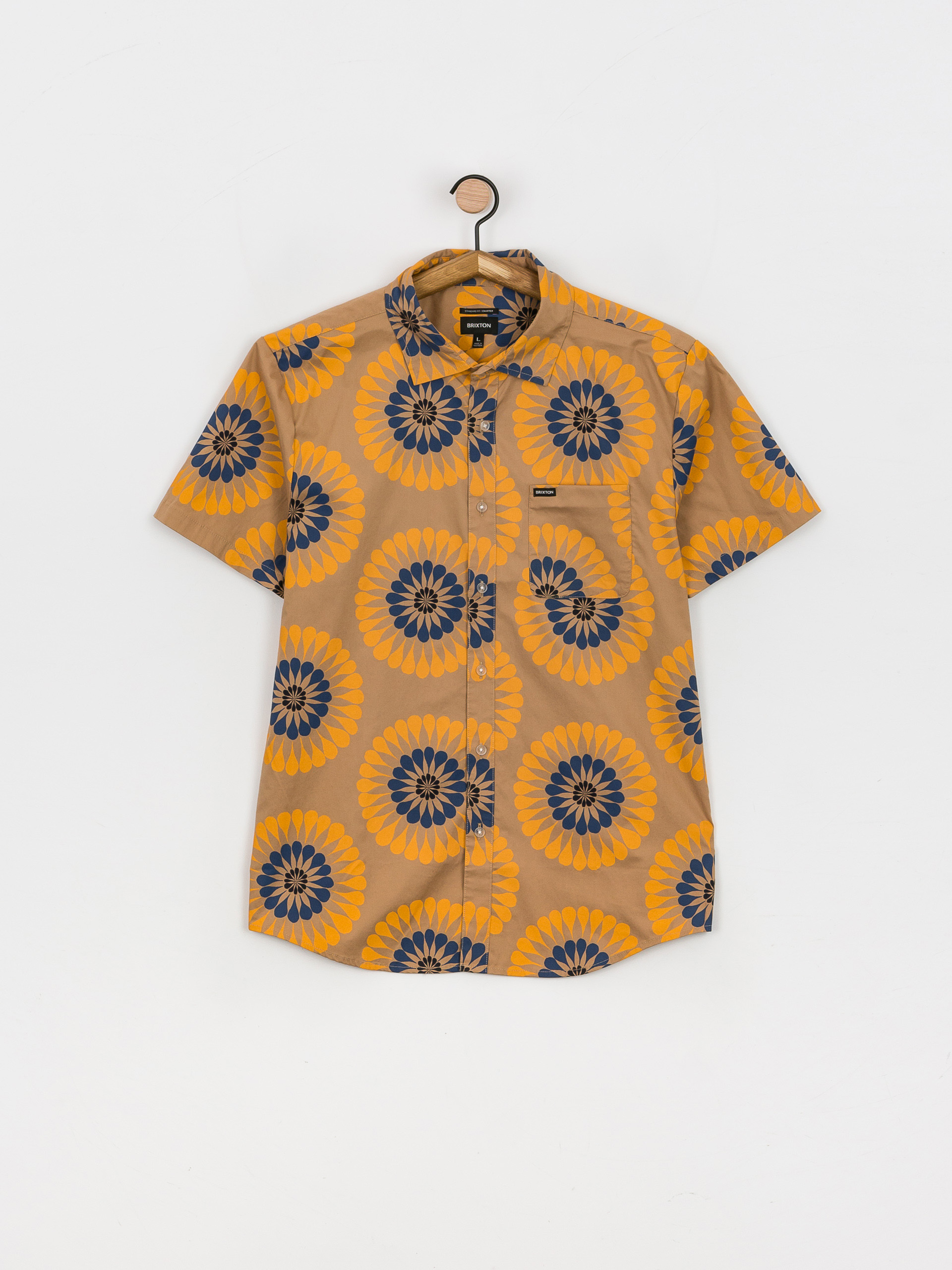 Brixton Charter Print Ing (mojave/golden glow)