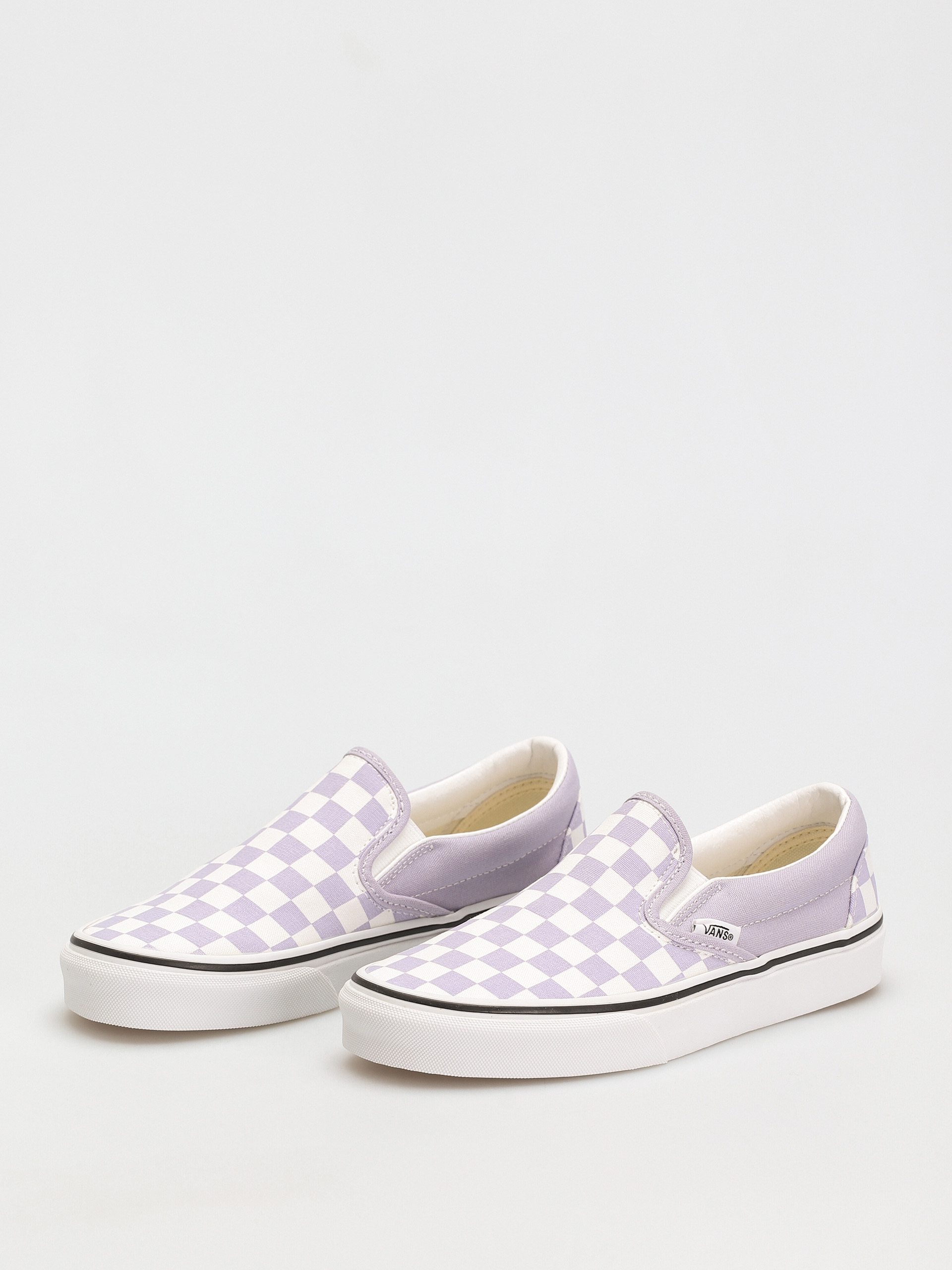 Vans Classic Slip On Cipők (checkerboard/languid lavender/true white)