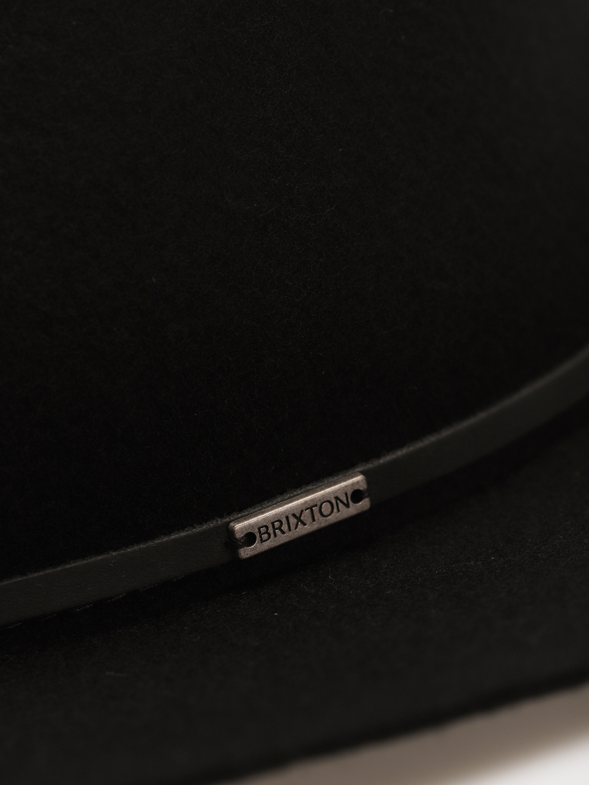 Brixton Wesley Packable Fedora Kalap (black/black)