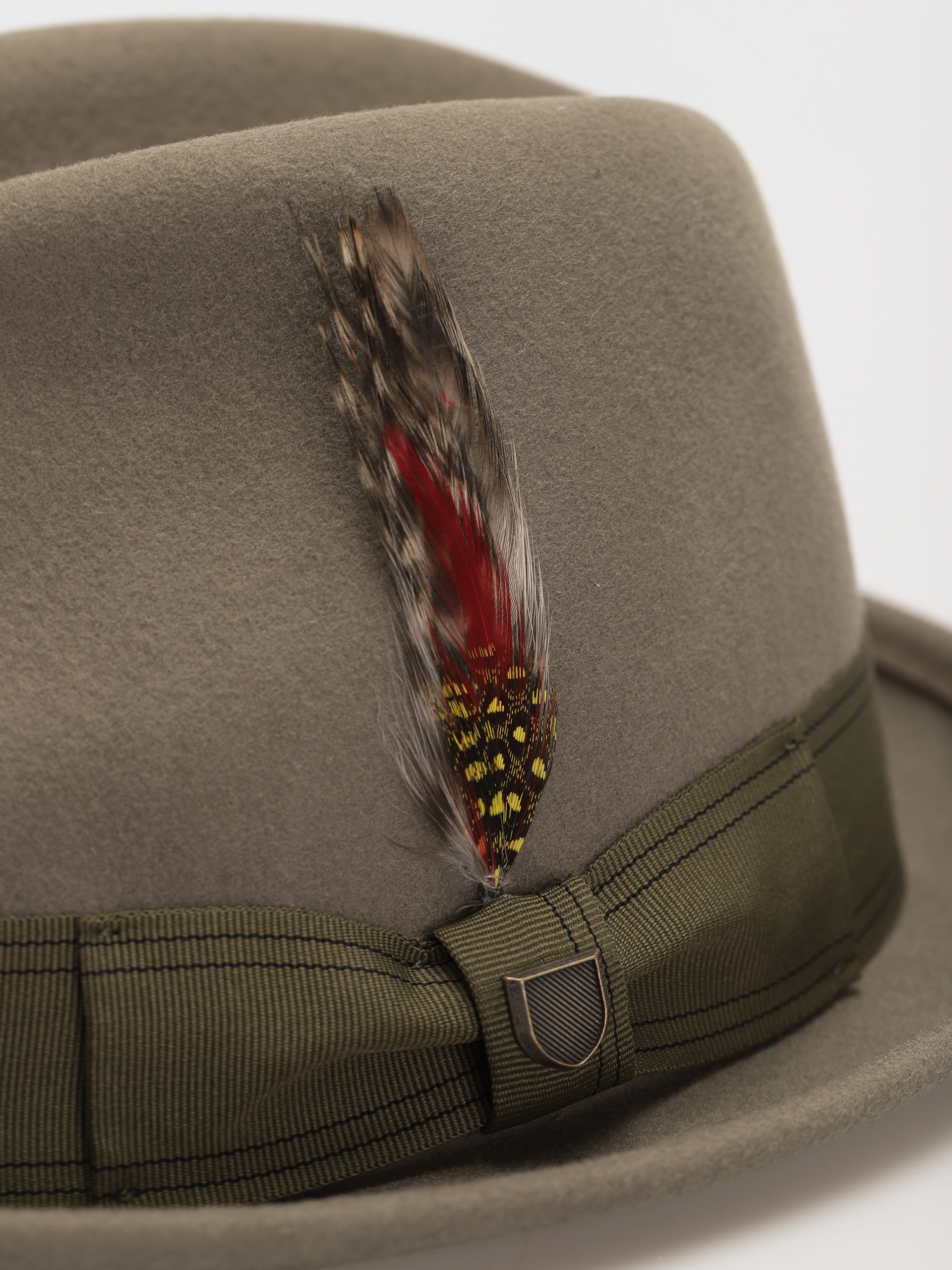 Brixton Gain Fedora Kalap (mermaid/military olive)