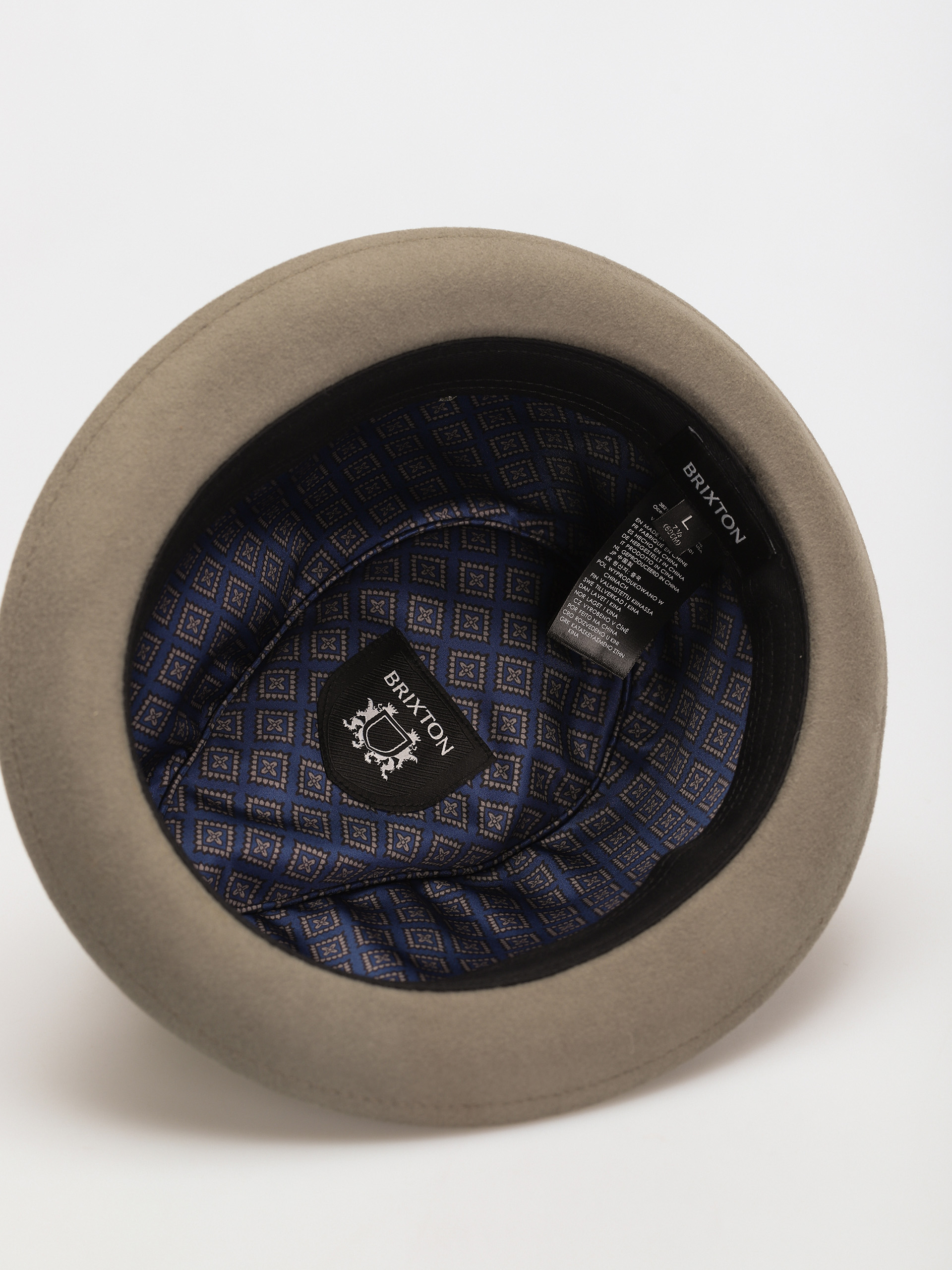 Brixton Gain Fedora Kalap (mermaid/military olive)