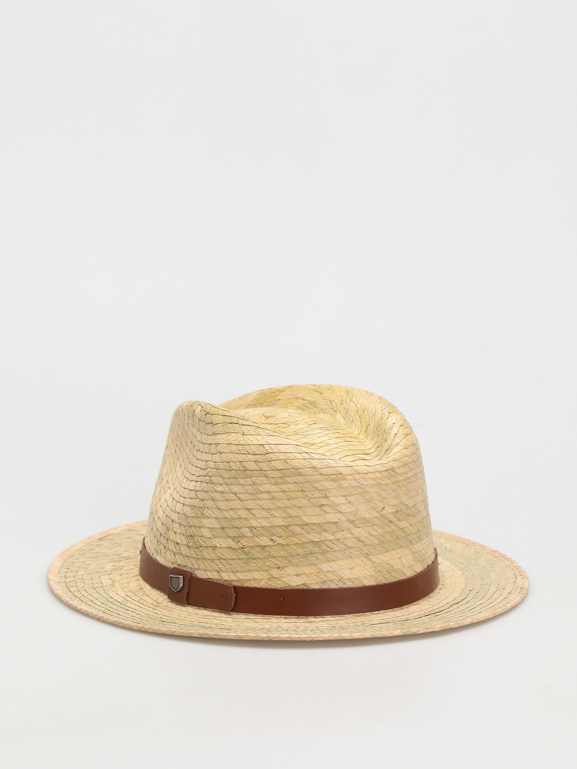 Brixton Messer Straw Fedora Kalap (natural)