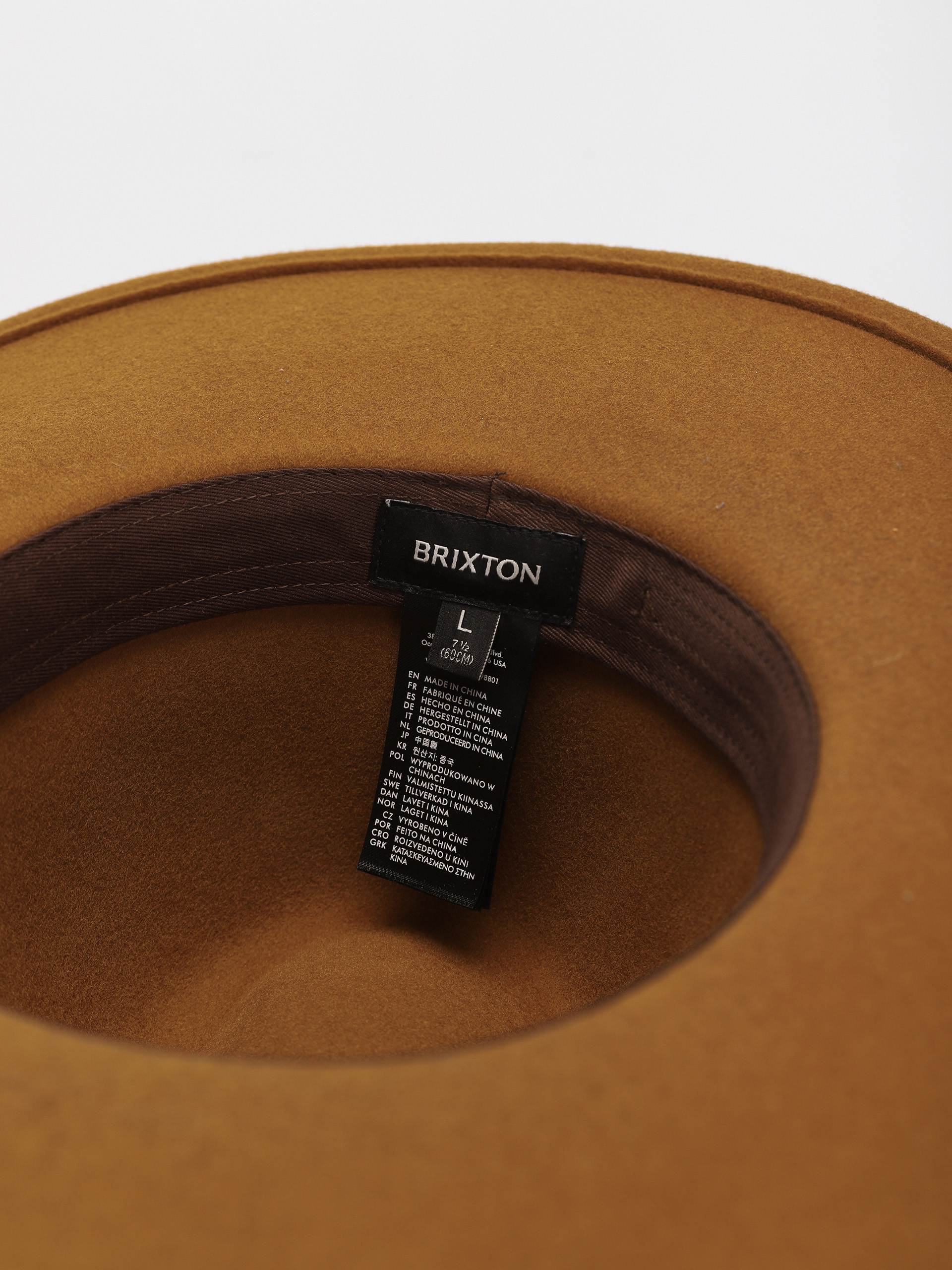 Brixton Field Proper Hat Kalap (brass)