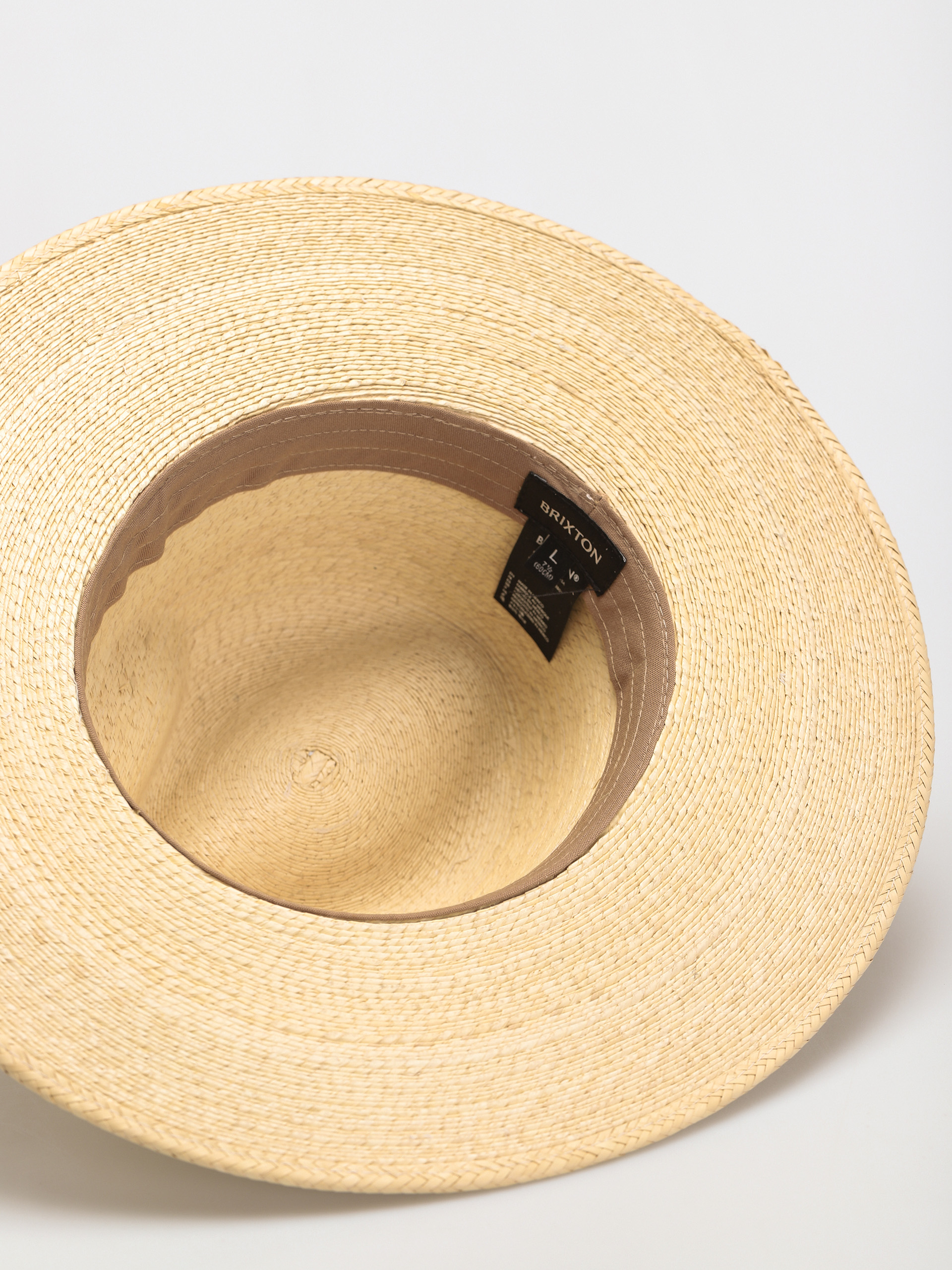 Brixton Field Proper Straw Hat Kalap (natural)