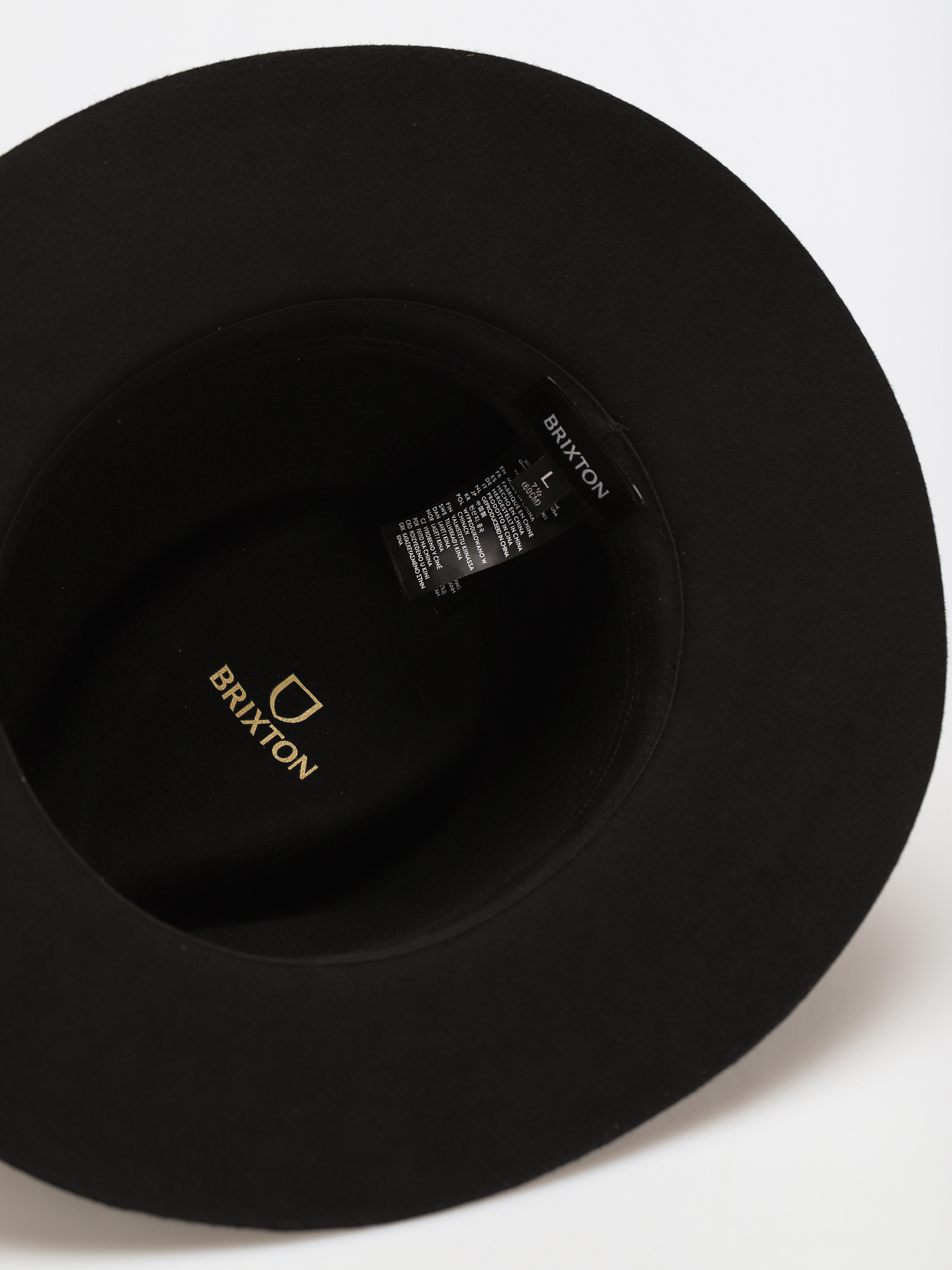 Brixton Messer Western Fedora Kalap (black)