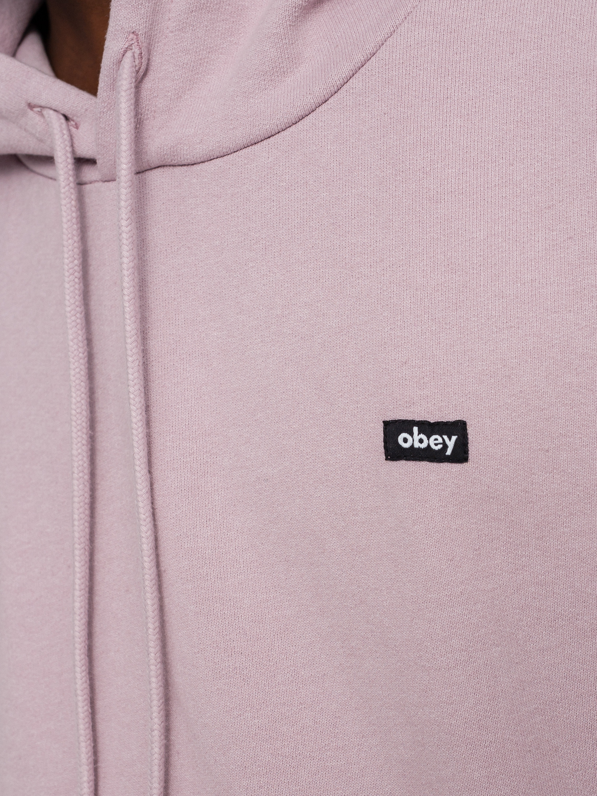 OBEY Timeless Recycled Heavy HD Kapucnis pulóver (pigment lilac chalk)