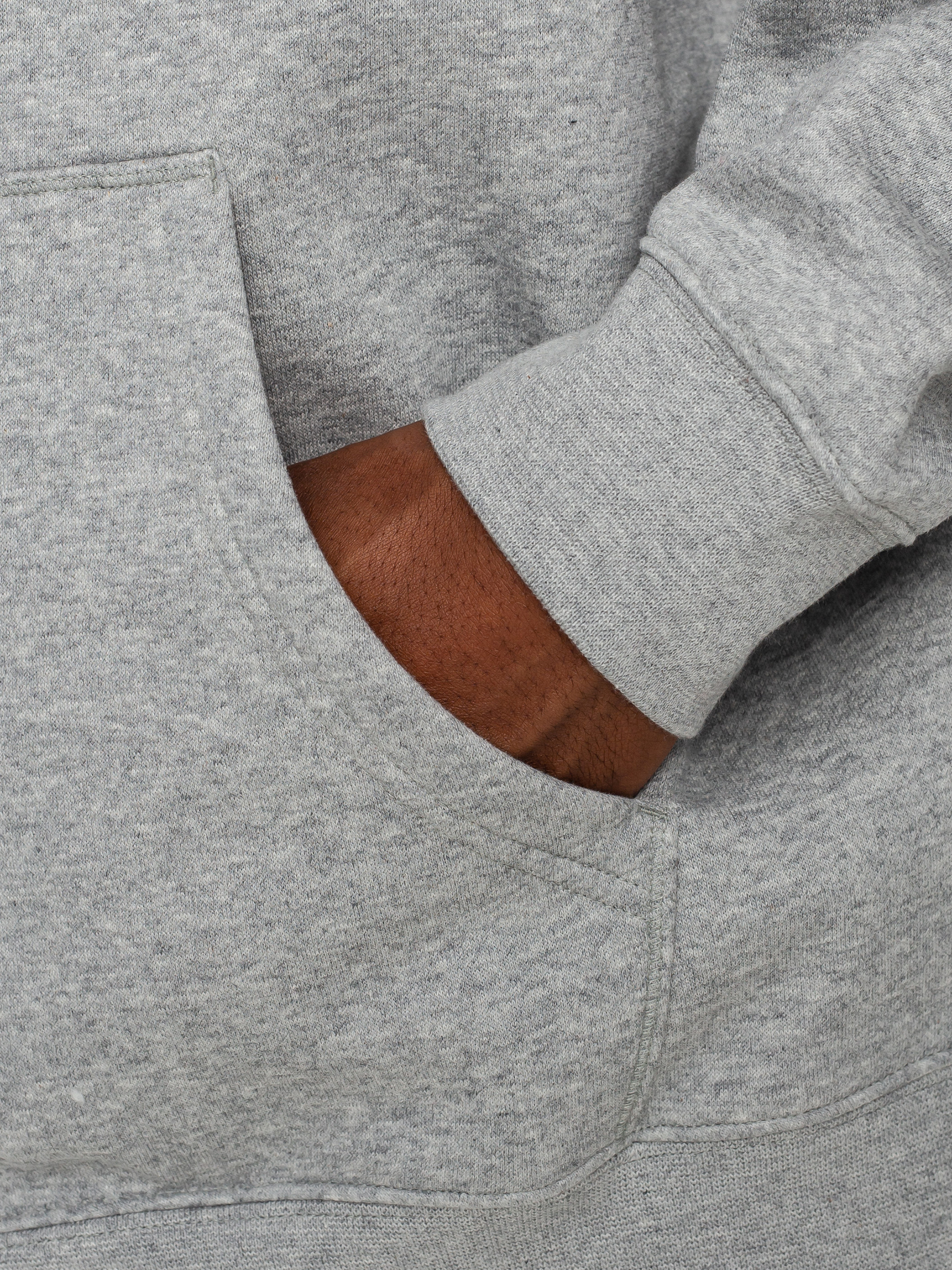 Nike SB GFX HD Kapucnis pulóver (dk grey heather/deep royal blue/white)