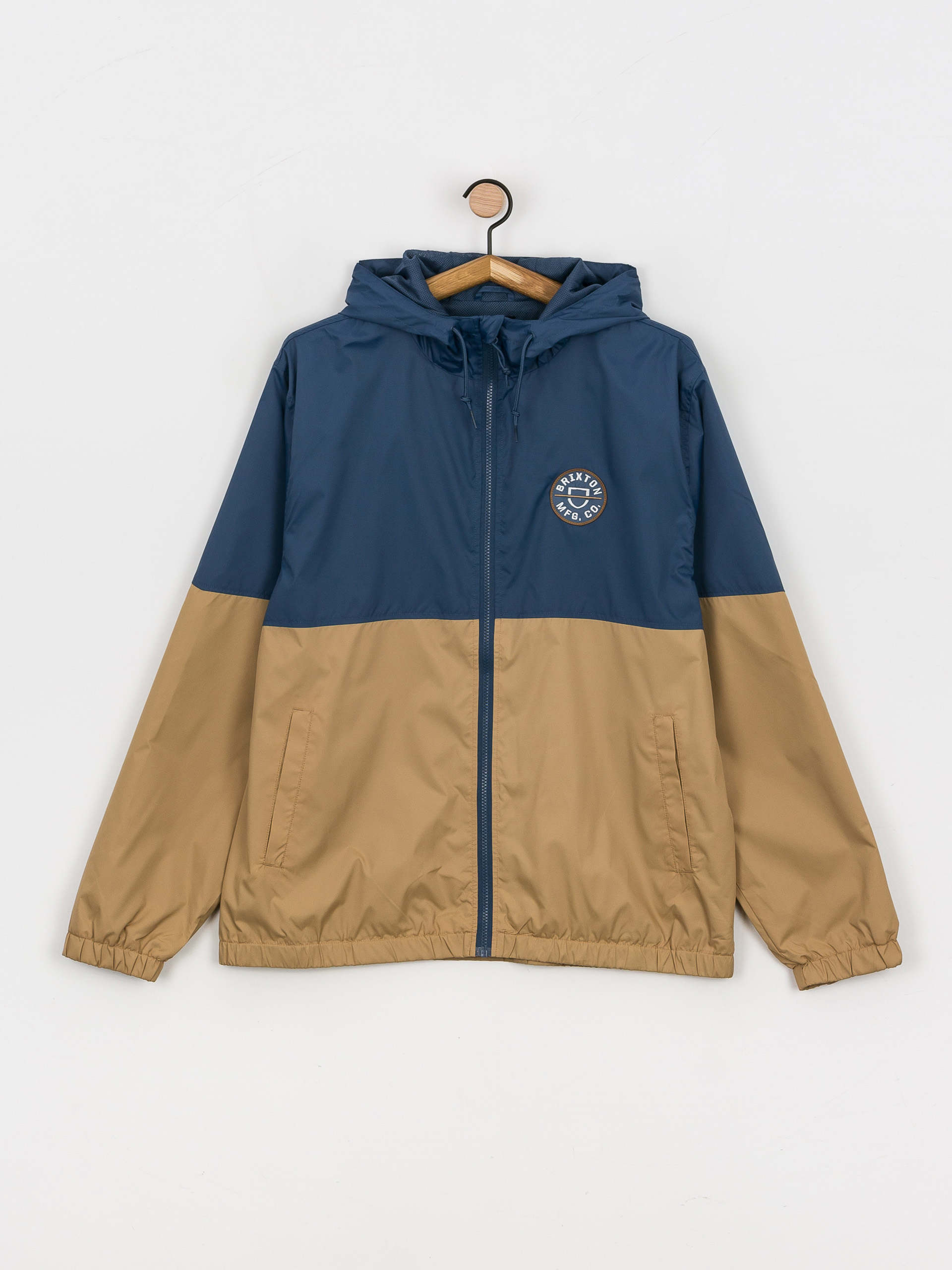 Brixton Claxton Crest Lw Zip HD Dzseki (joe blue/mojave)