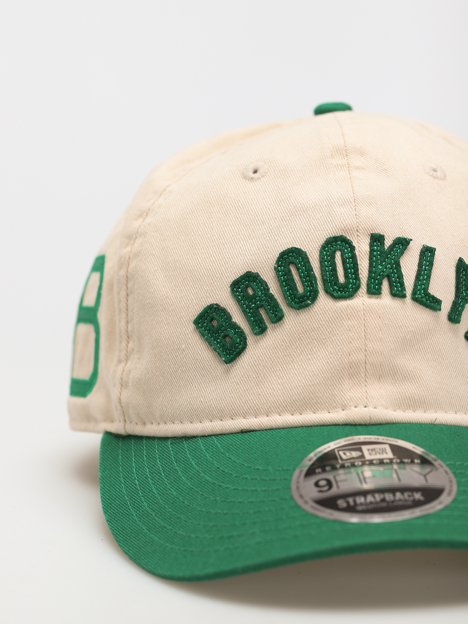 New Era Coops 9Fifty Rc Brooklyn Dodgers Baseball sapka (green/beige)