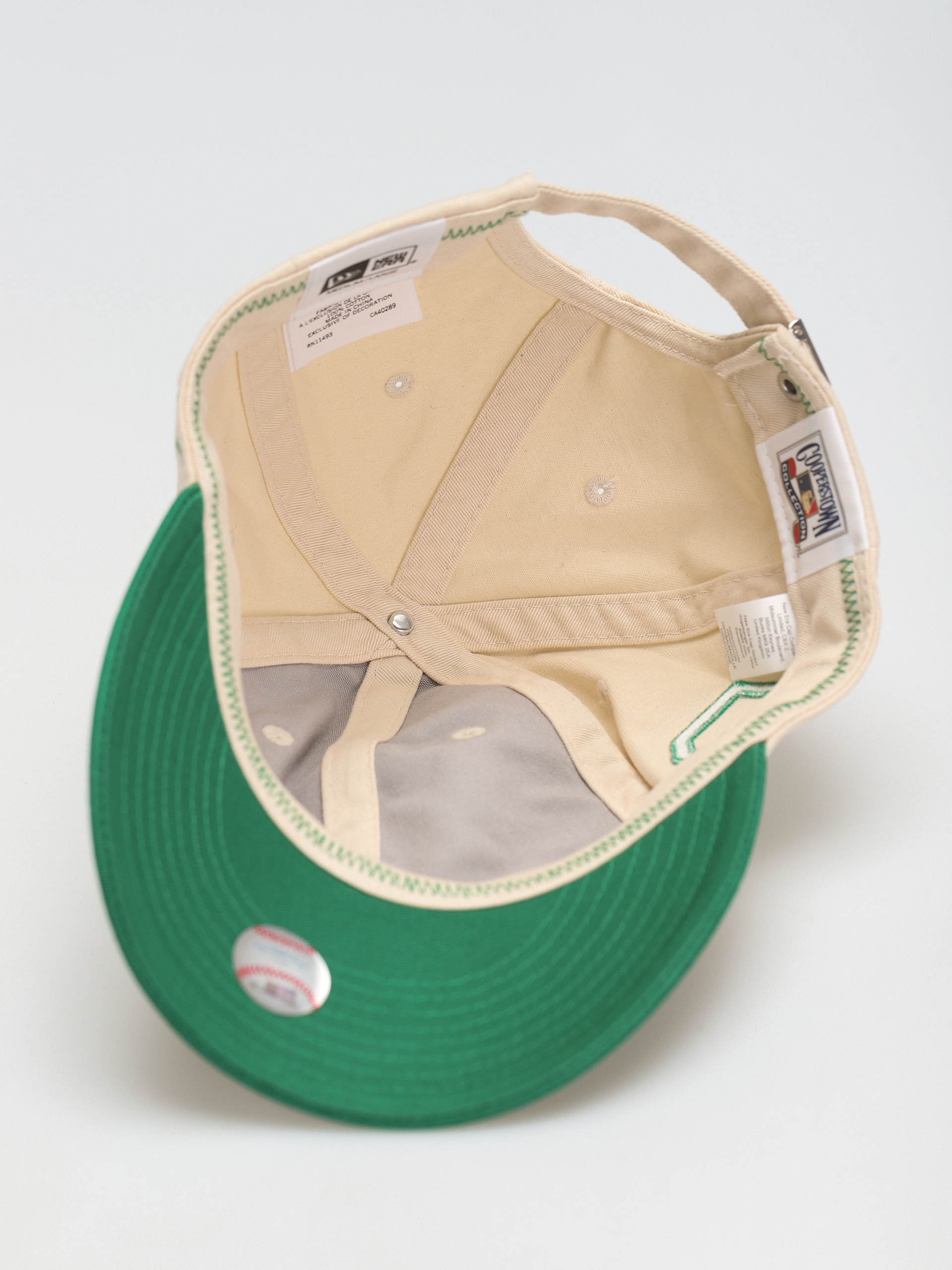 New Era Coops 9Fifty Rc Brooklyn Dodgers Baseball sapka (green/beige)
