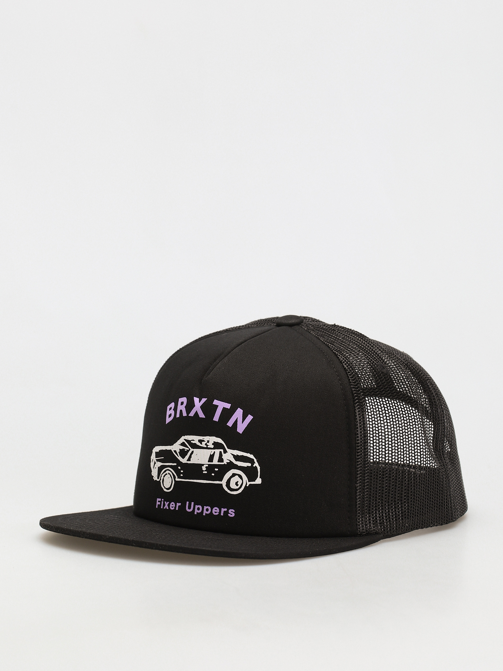 Brixton Fixer Mp Mesh Cap Baseball sapka (black/black)