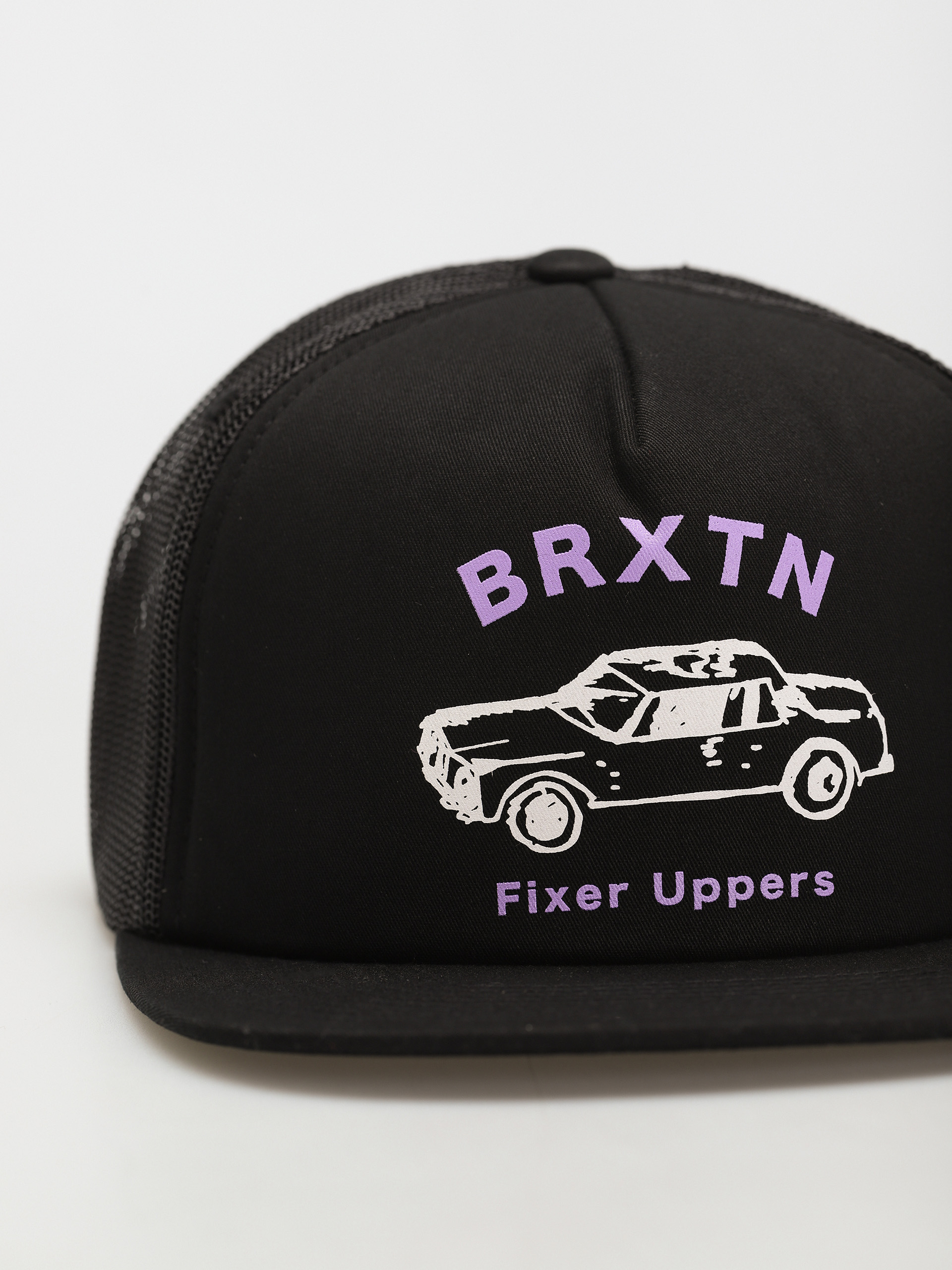 Brixton Fixer Mp Mesh Cap Baseball sapka (black/black)