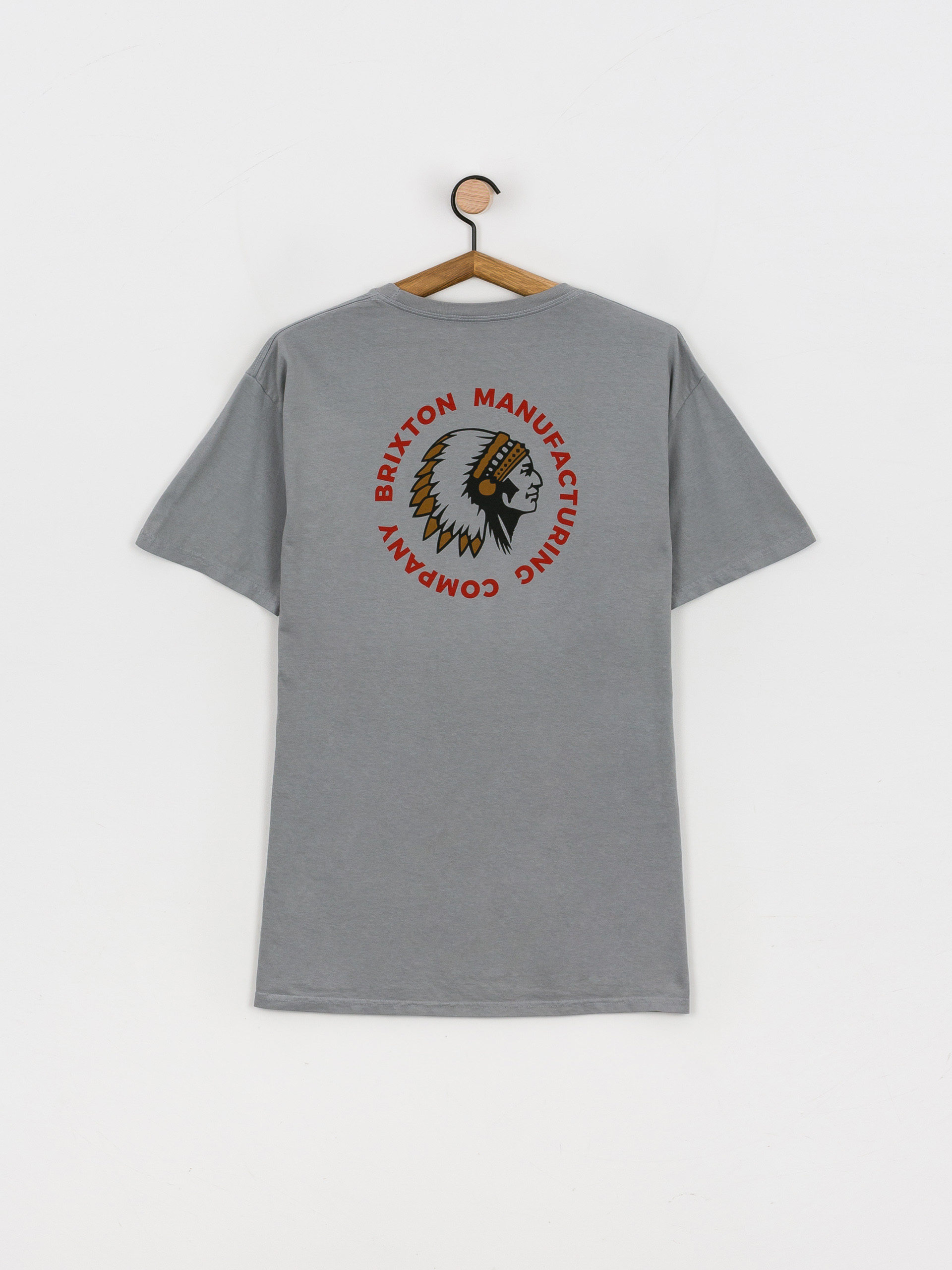 Brixton Rival Stamp póló (haze garment dye)