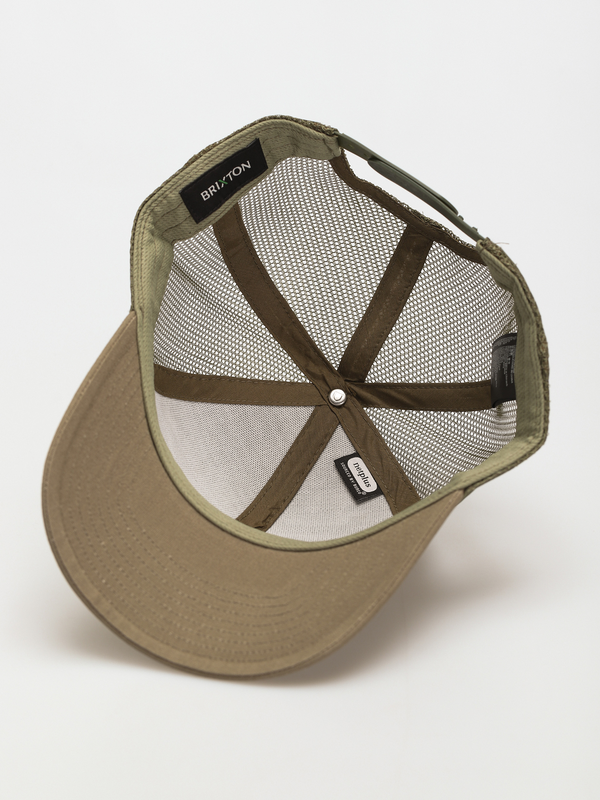 Brixton Scoop X Mp Mesh Cap Baseball sapka (military olive/military olive)