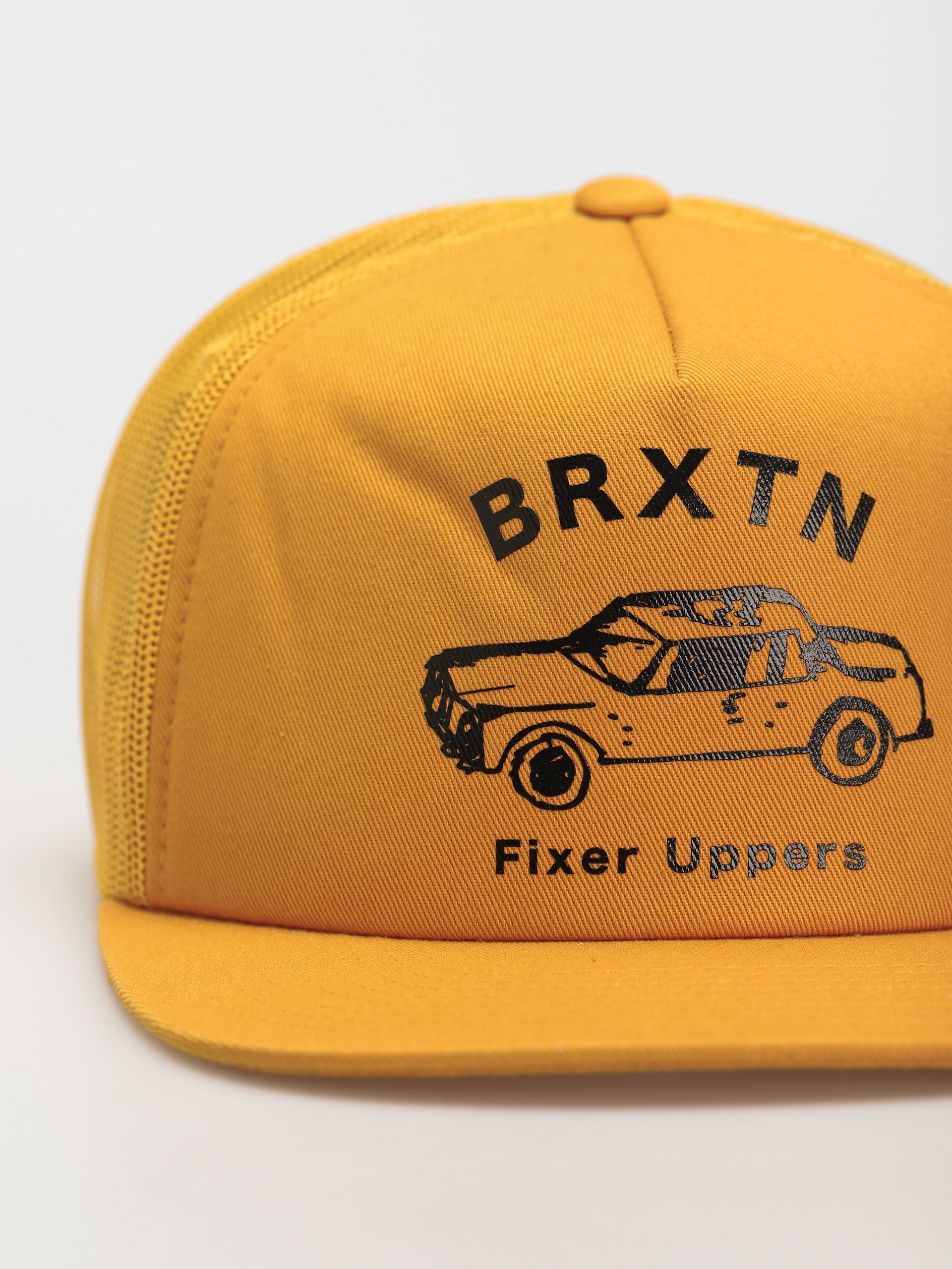 Brixton Fixer Mp Mesh Cap Baseball sapka (golden glow/golden glow)