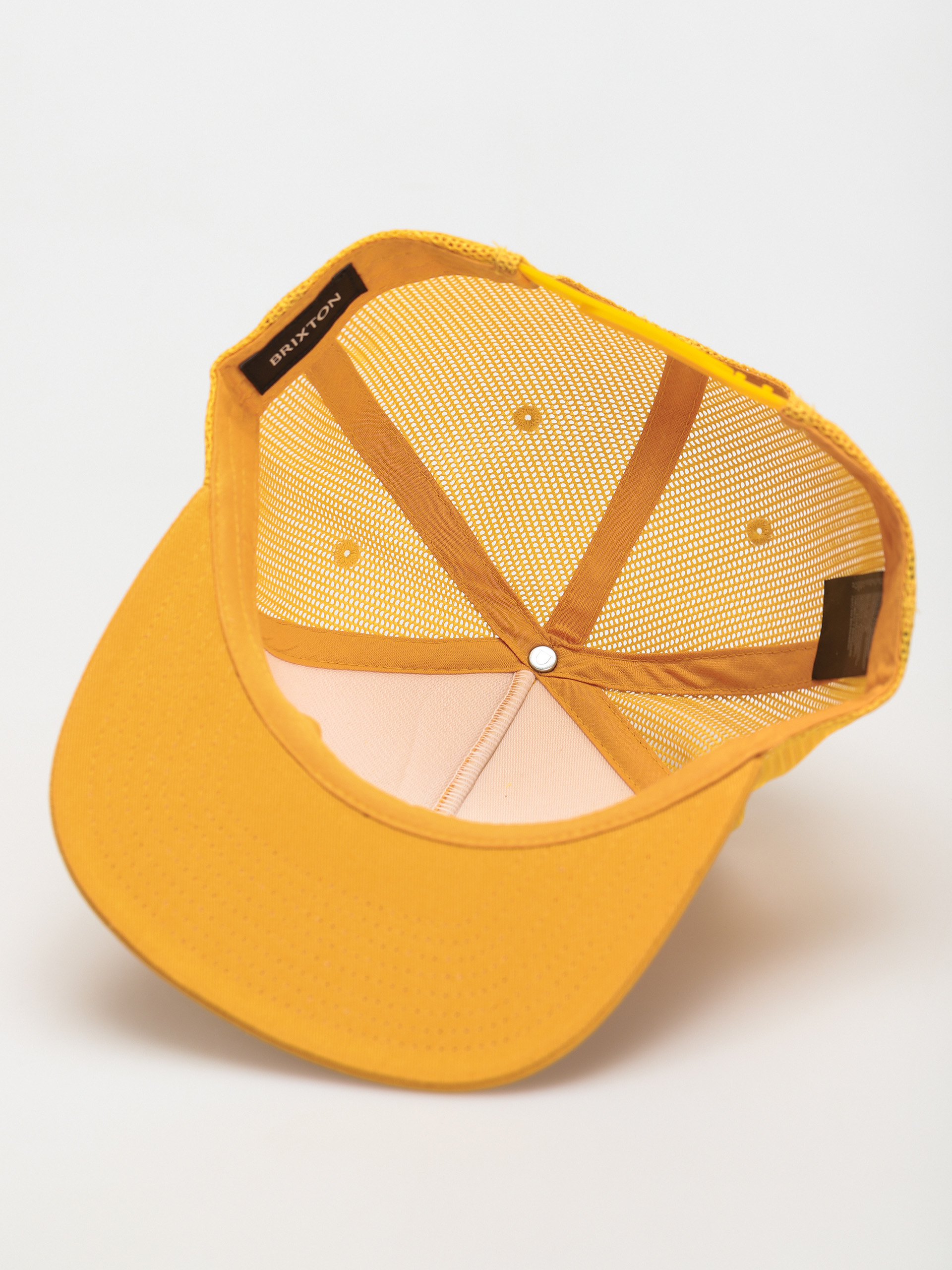 Brixton Fixer Mp Mesh Cap Baseball sapka (golden glow/golden glow)