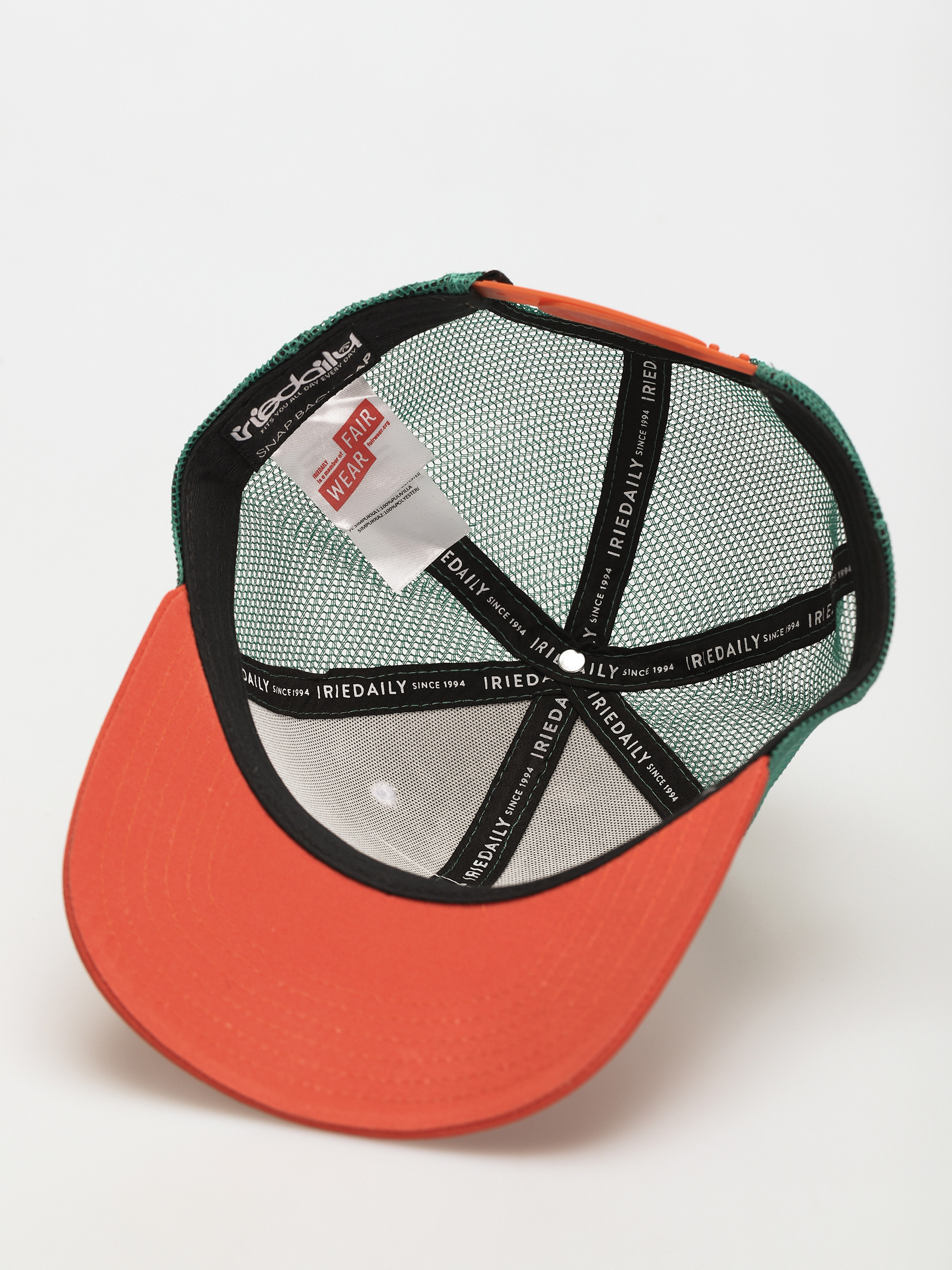 Iriedaily Stonefinger Baseball sapka (orange green)