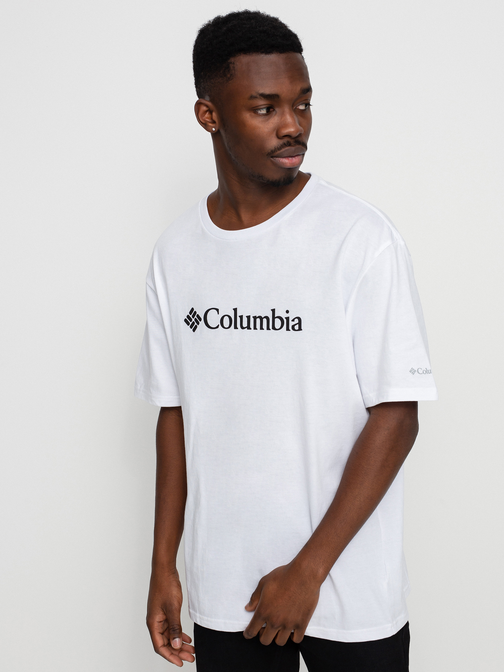 Columbia Basic Logo pu00f3lu00f3 (white)