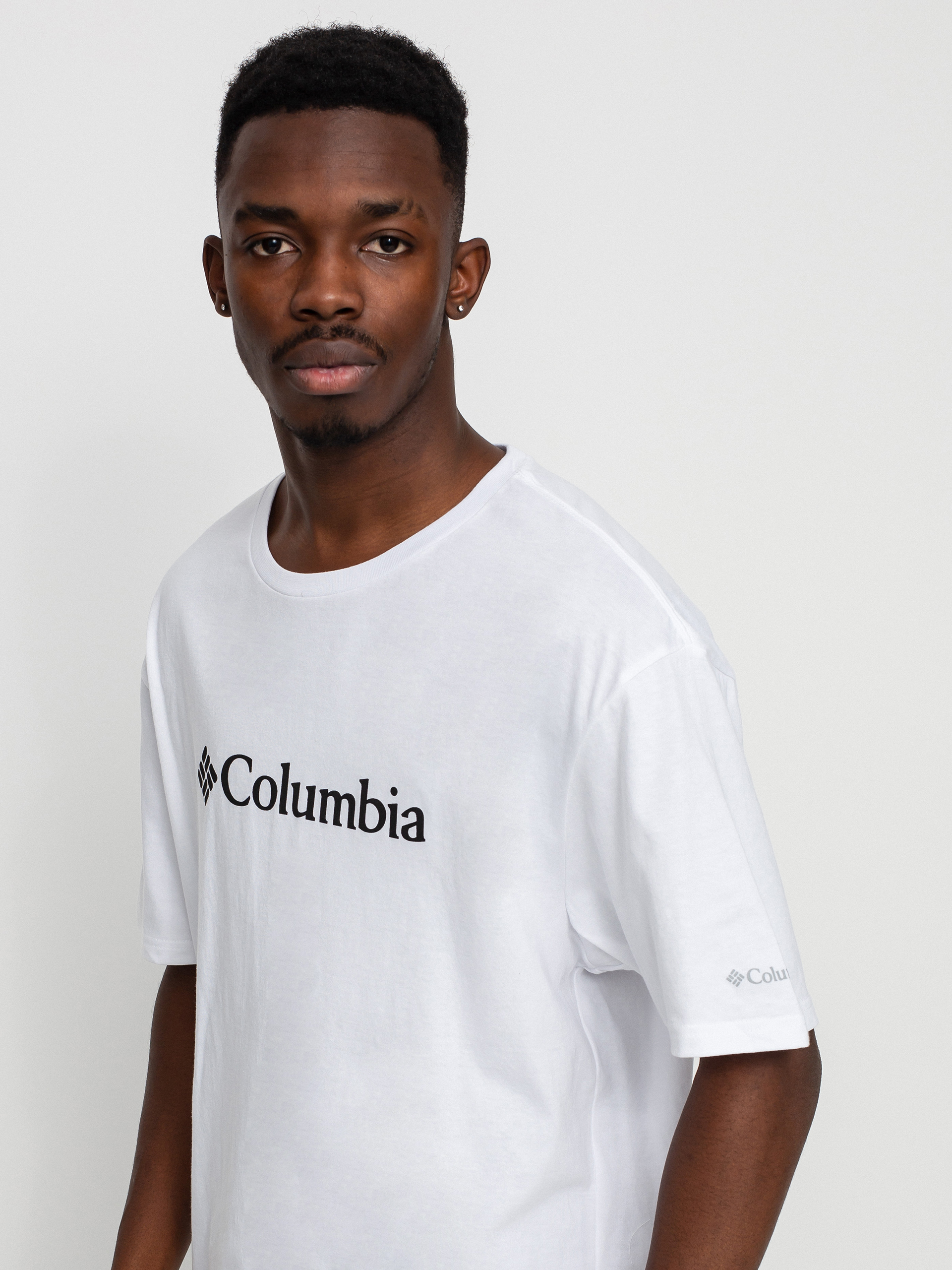 Columbia Basic Logo póló (white)