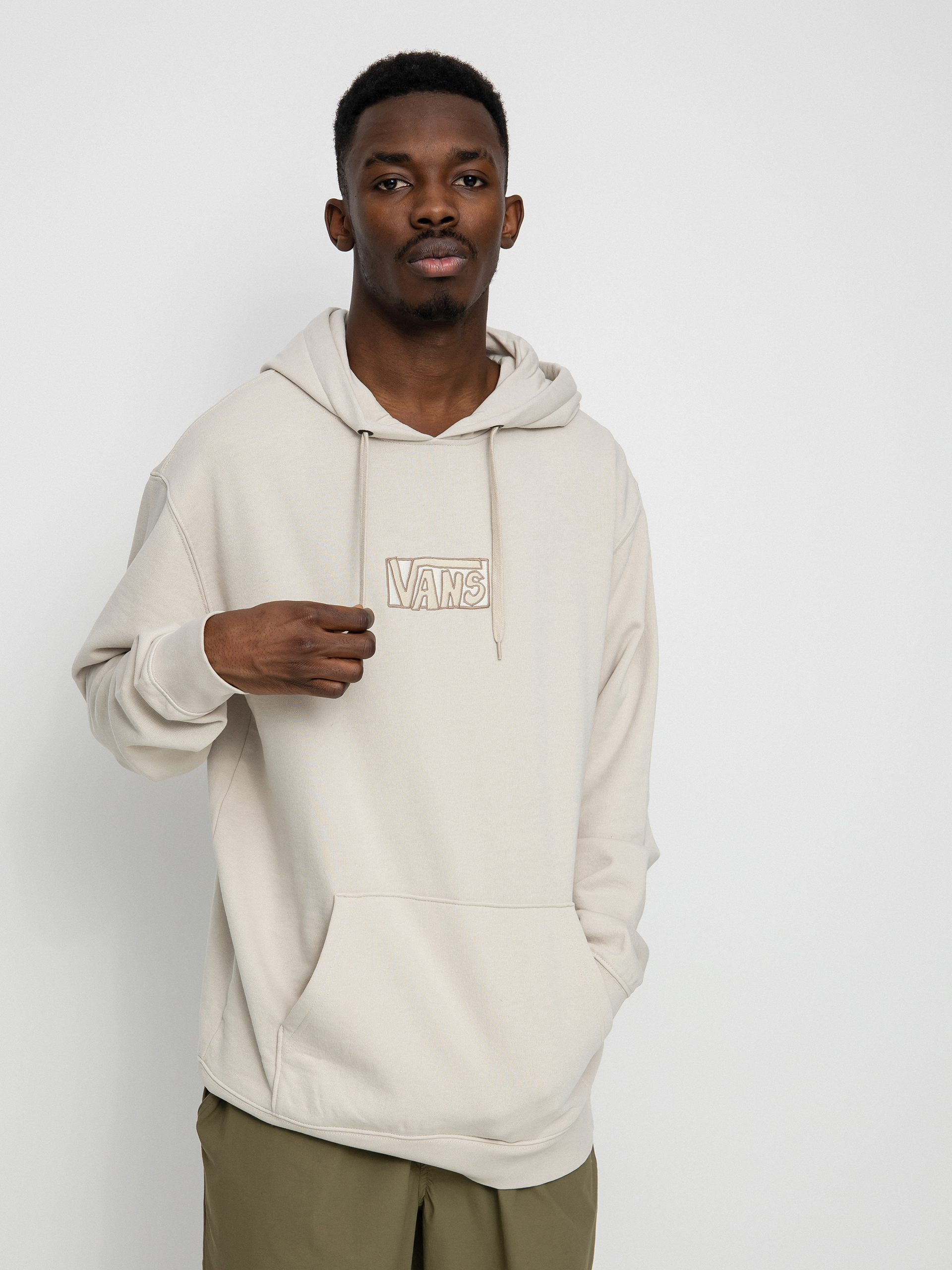 Vans Seasonal Color Vintage Wash HD Kapucnis pulóver (oatmeal)