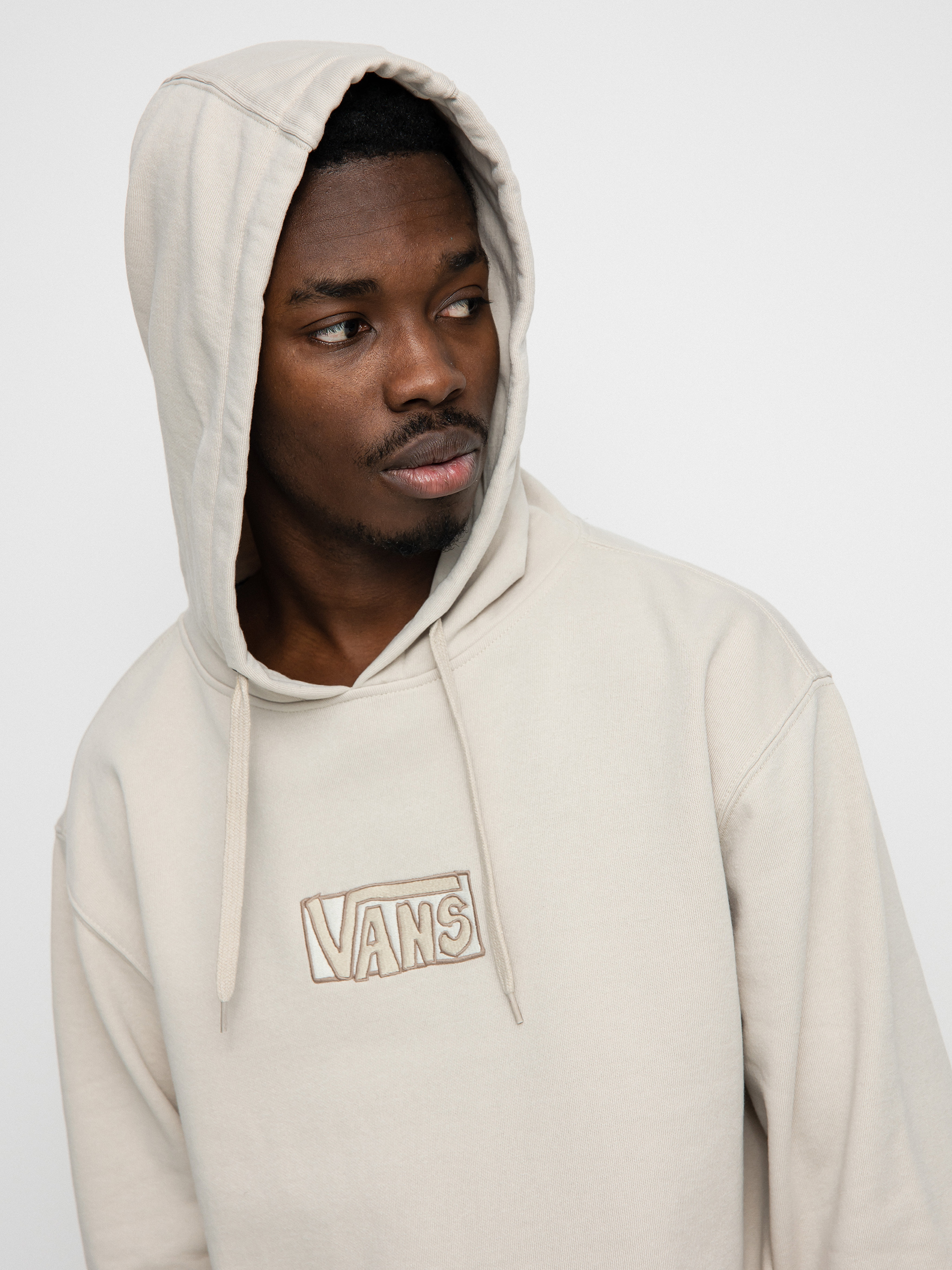 Vans Seasonal Color Vintage Wash HD Kapucnis pulóver (oatmeal)