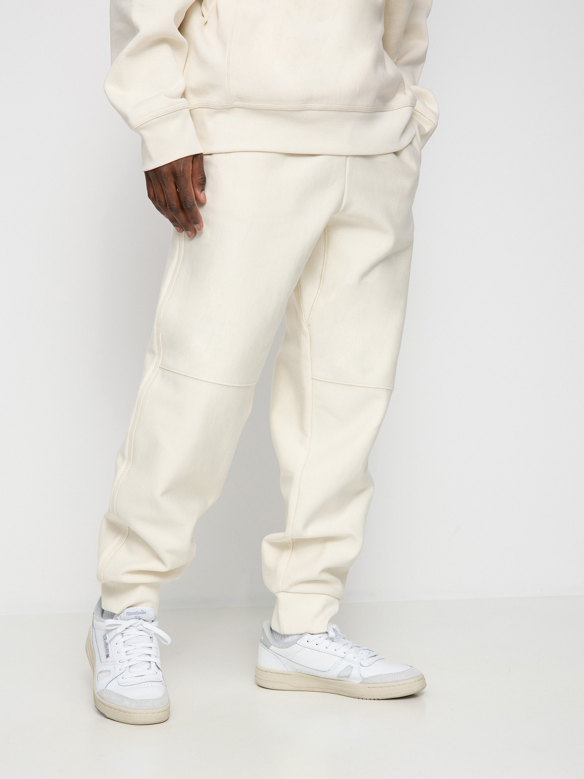 Carhartt WIP American Script Jogging Kisnadrág (natural)