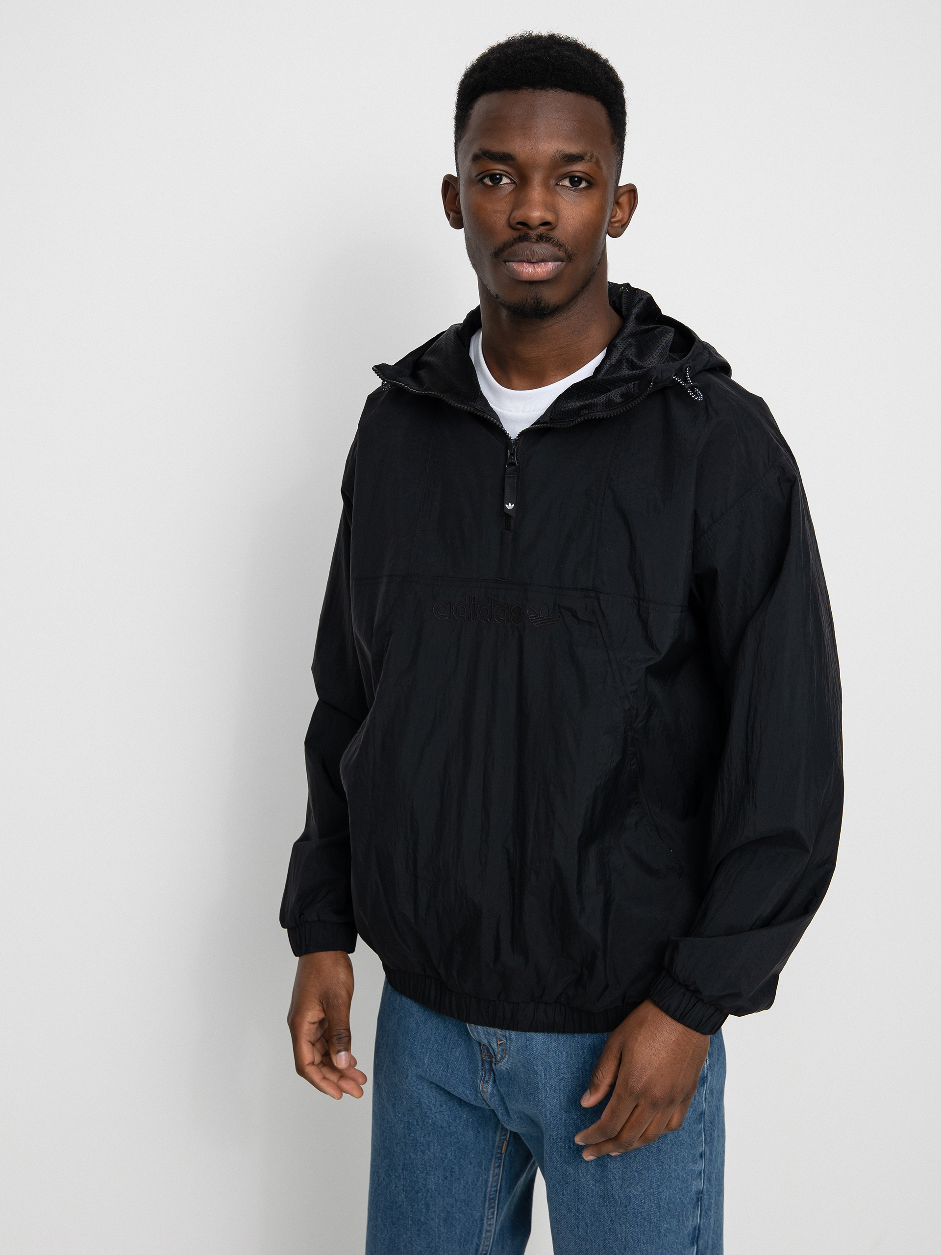 adidas Anorak Windbreaker Dzseki (black)